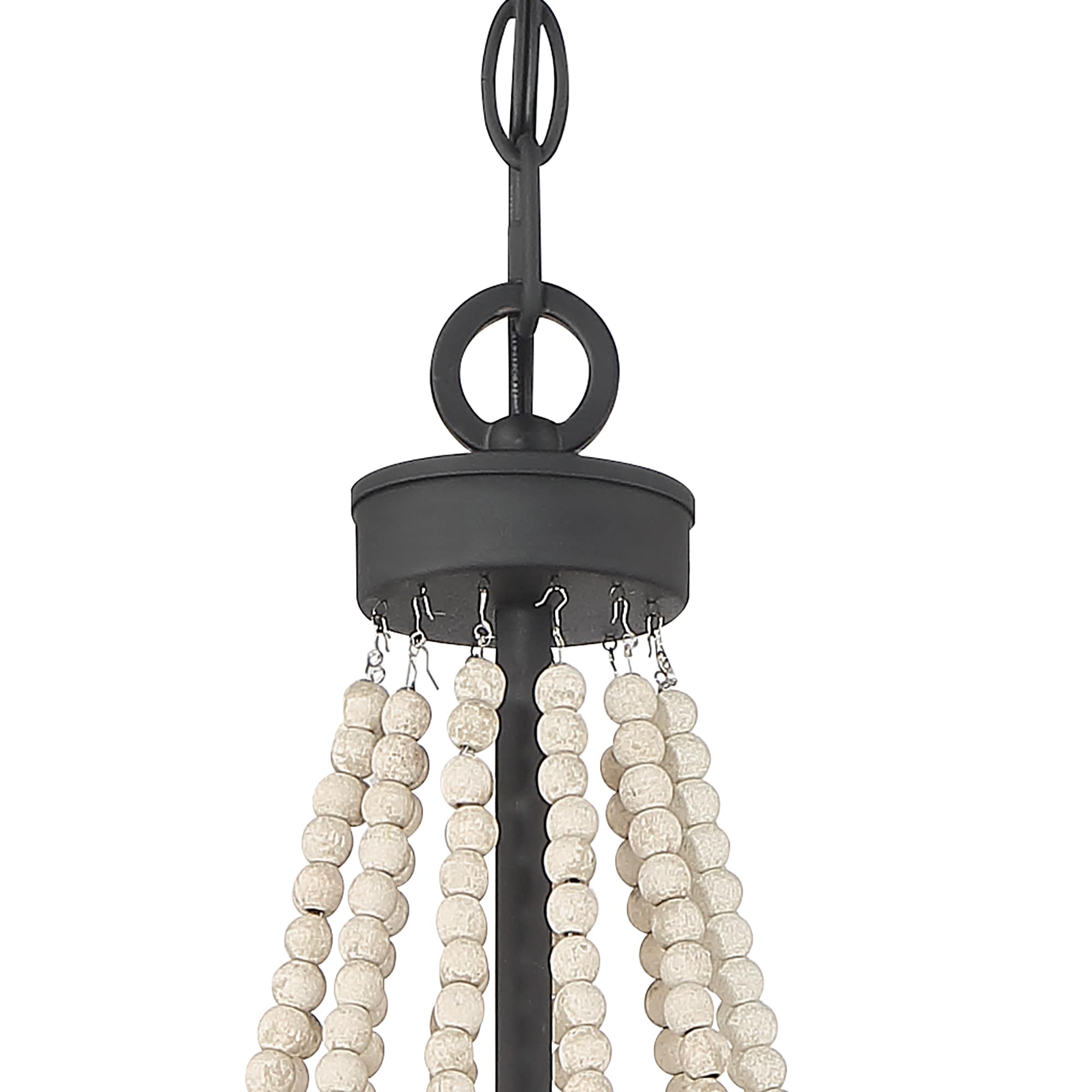 Isoren Industrieller Vintage Kronleuchter aus Holz-Letslighting