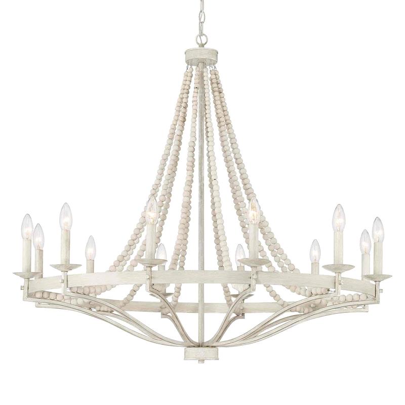 Isoren Industrieller Vintage Kronleuchter aus Holz-Letslighting