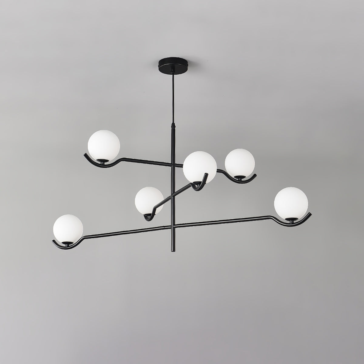 Fayno White Globe Chandelier - Letslighting