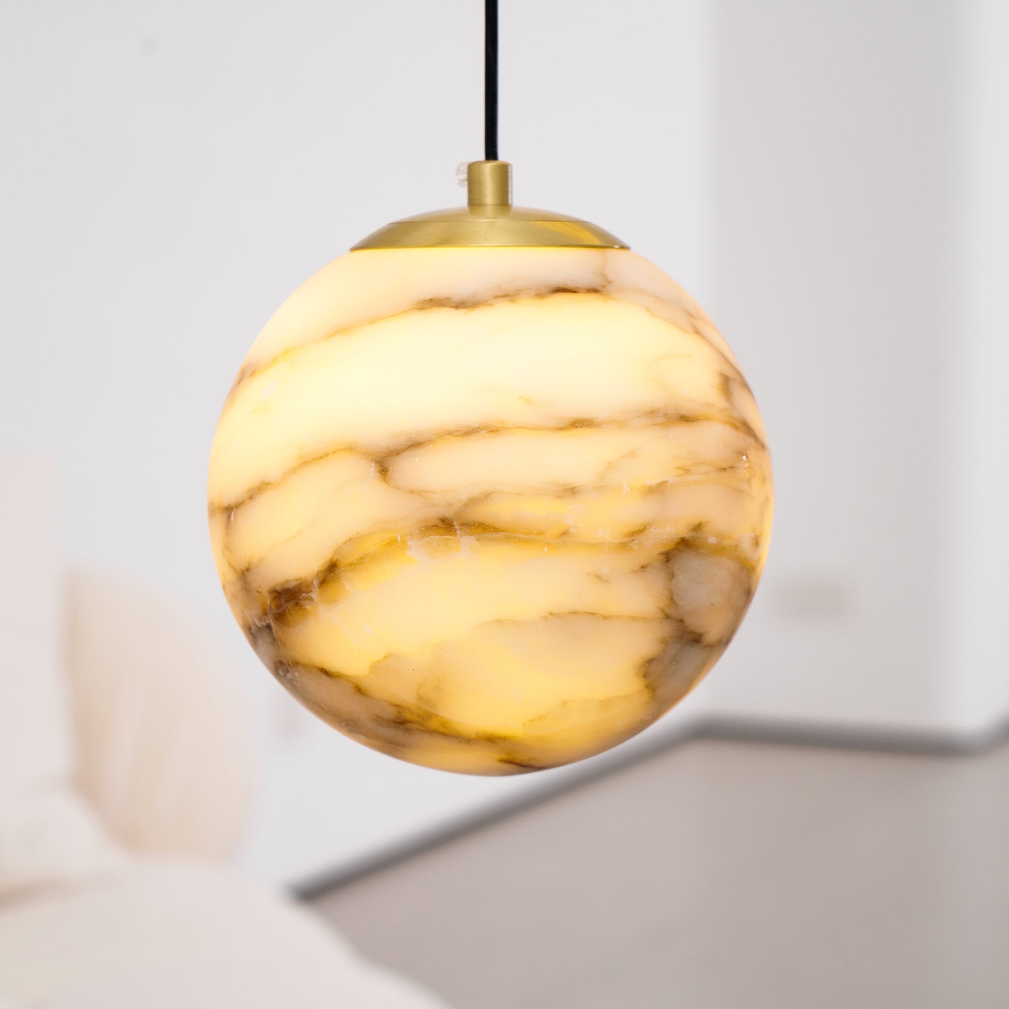 Arsorarae Modern Minimalist Cluster Alabaster Chandelier - Letslighting