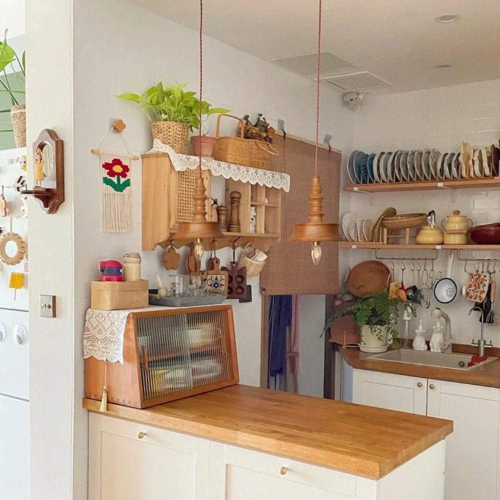 Tessira Holz Industrie Pendelleuchte-Letslighting