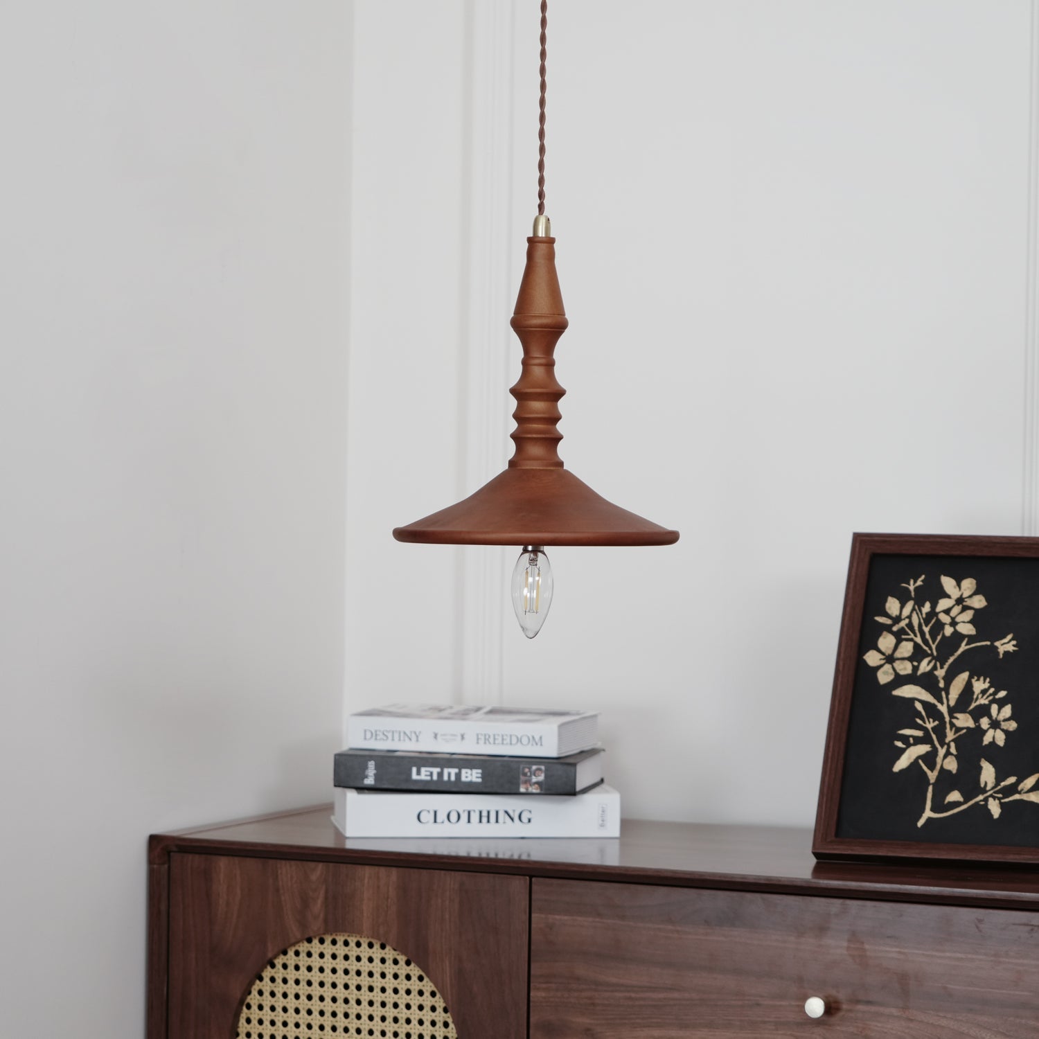 Tessira Holz Industrie Pendelleuchte-Letslighting