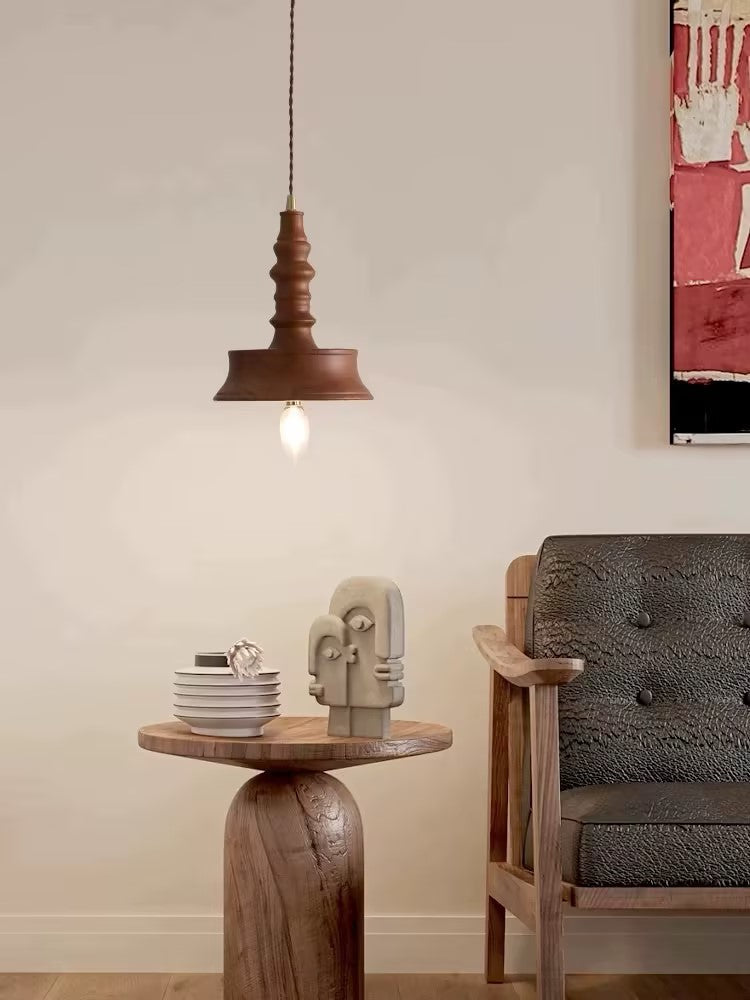 Tessira Holz Industrie Pendelleuchte-Letslighting