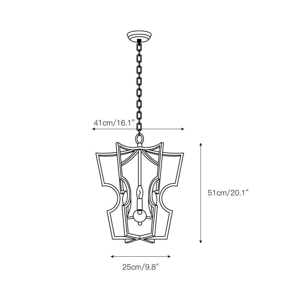 Utalis Vintage Industrial Pendelleuchte-Letslighting
