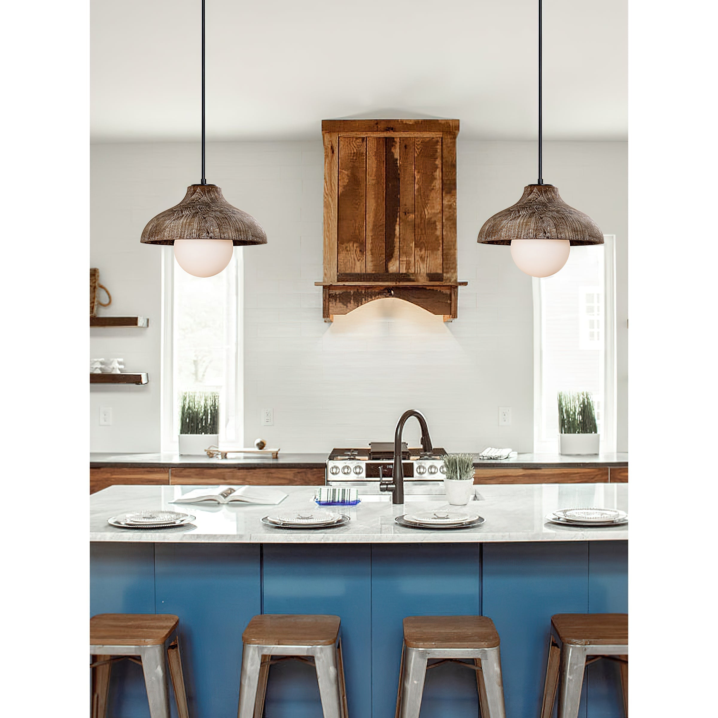 Culirir Pendelleuchte Harz Glas Modern Minimalistisch-Letslighting