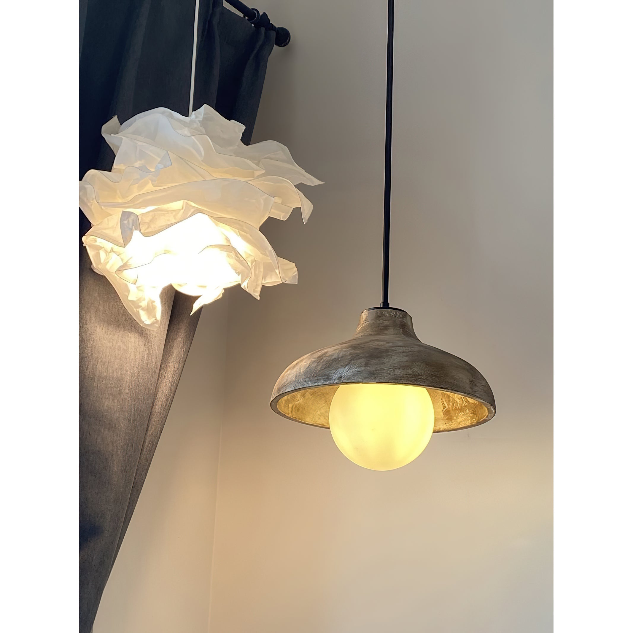 Culirir Pendelleuchte Harz Glas Modern Minimalistisch-Letslighting