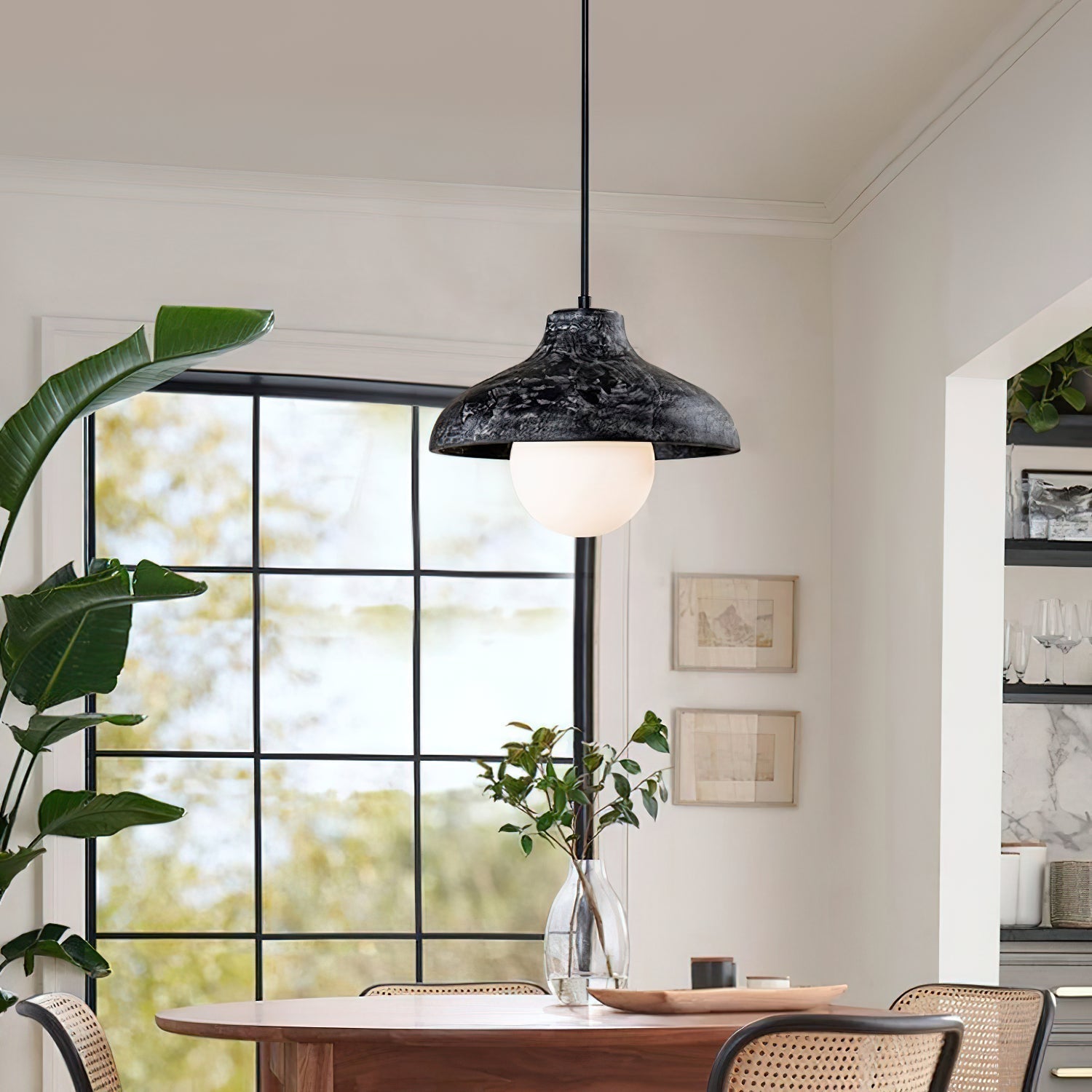 Culirir Pendelleuchte Harz Glas Modern Minimalistisch-Letslighting