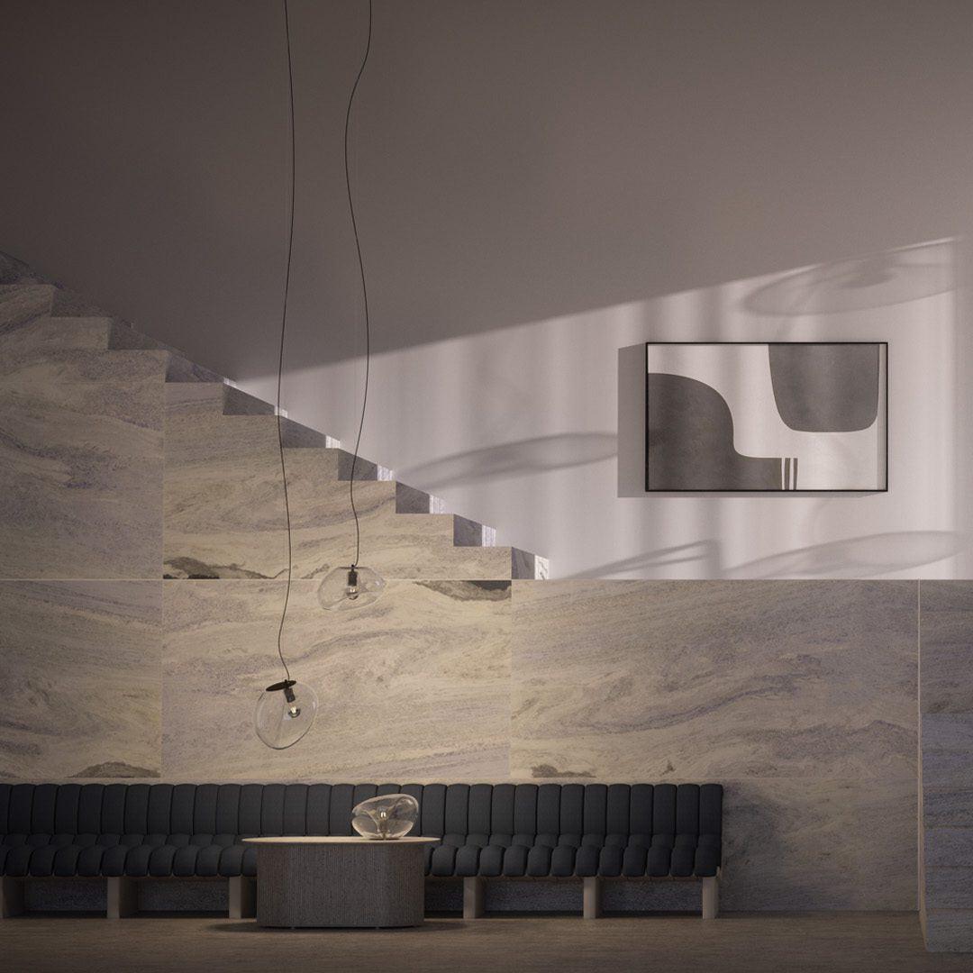 Suspended Water Drop Pendant Lamp - Blowlighting