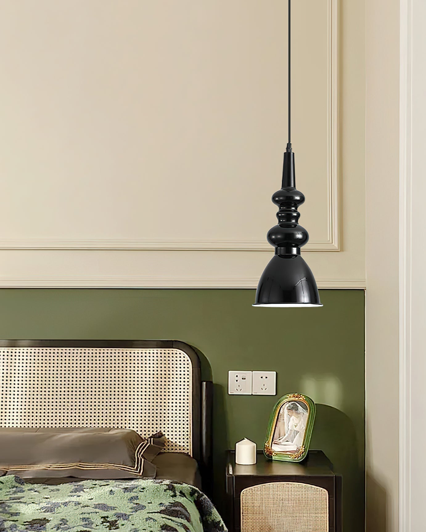 Aurvaror Nordic Art Noir Pendelleuchte-Letslighting