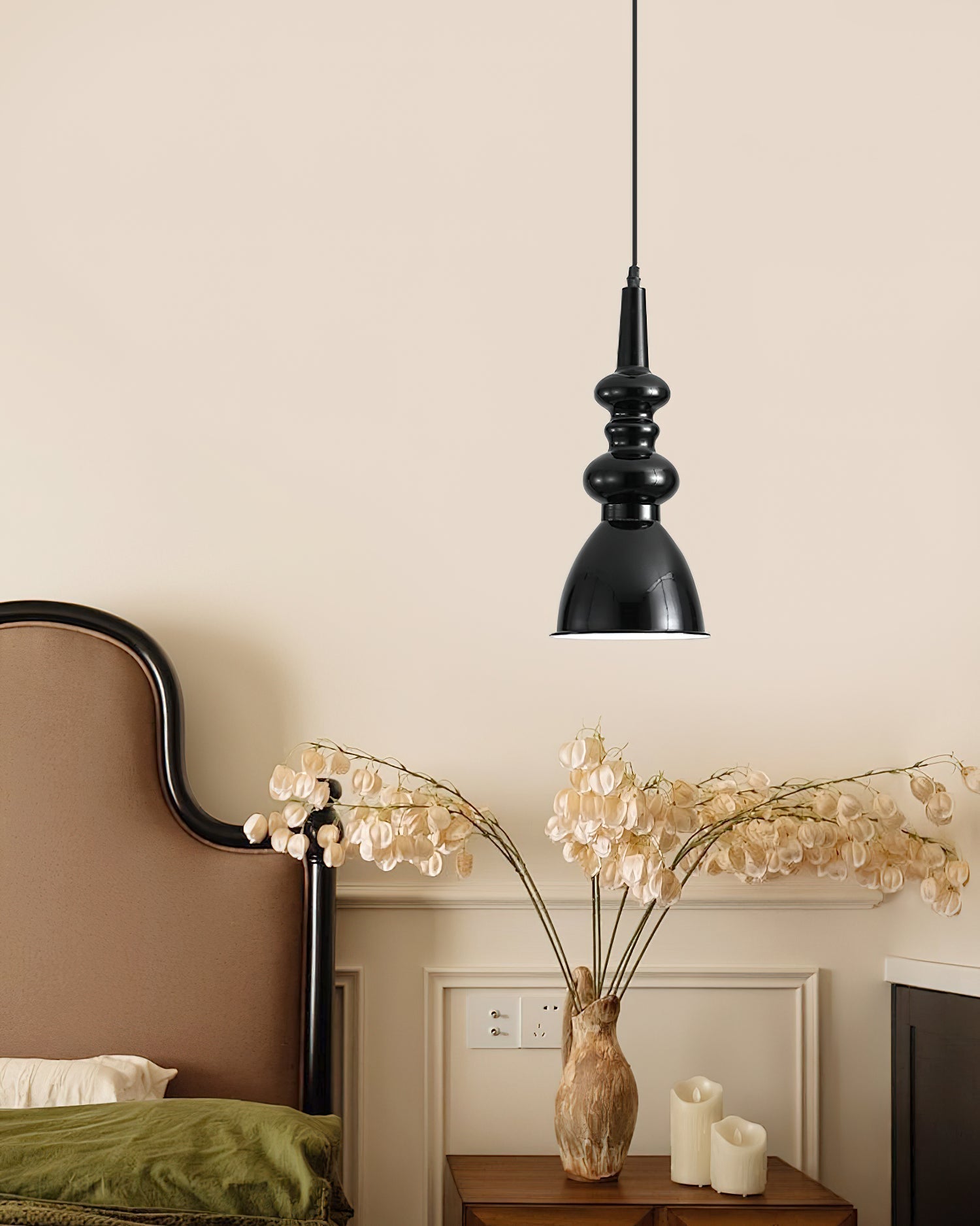 Aurvaror Nordic Art Noir Pendelleuchte-Letslighting