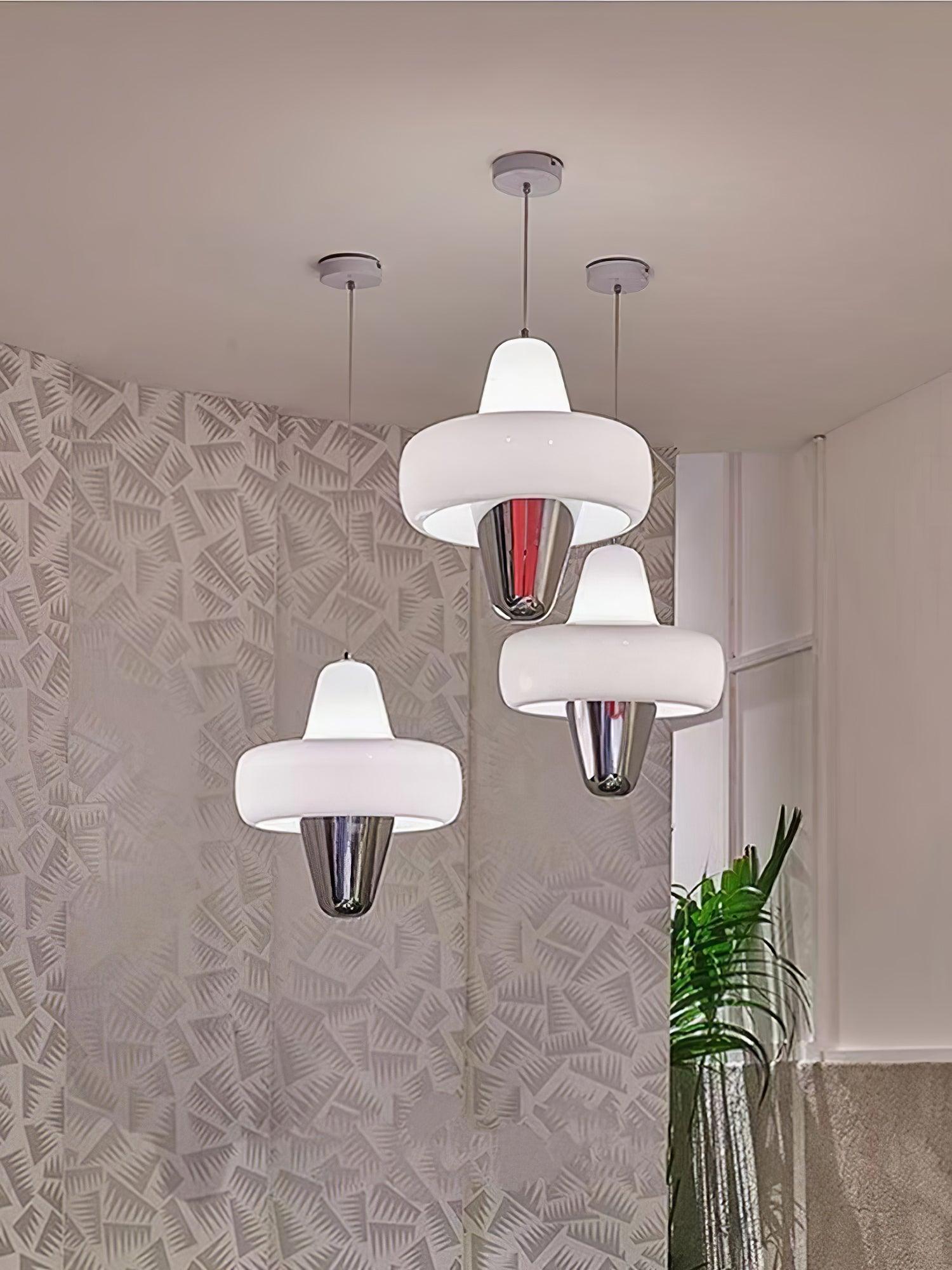 Nuvia Minimalistische Pendelleuchte aus Glas-Letslighting