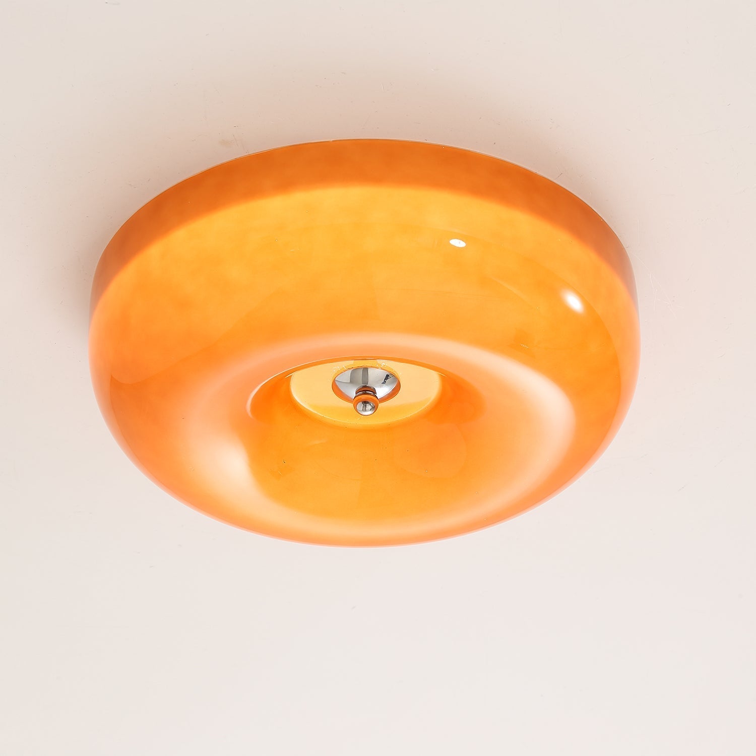 Swirl Glass Ceiling Lamp - Blowlighting