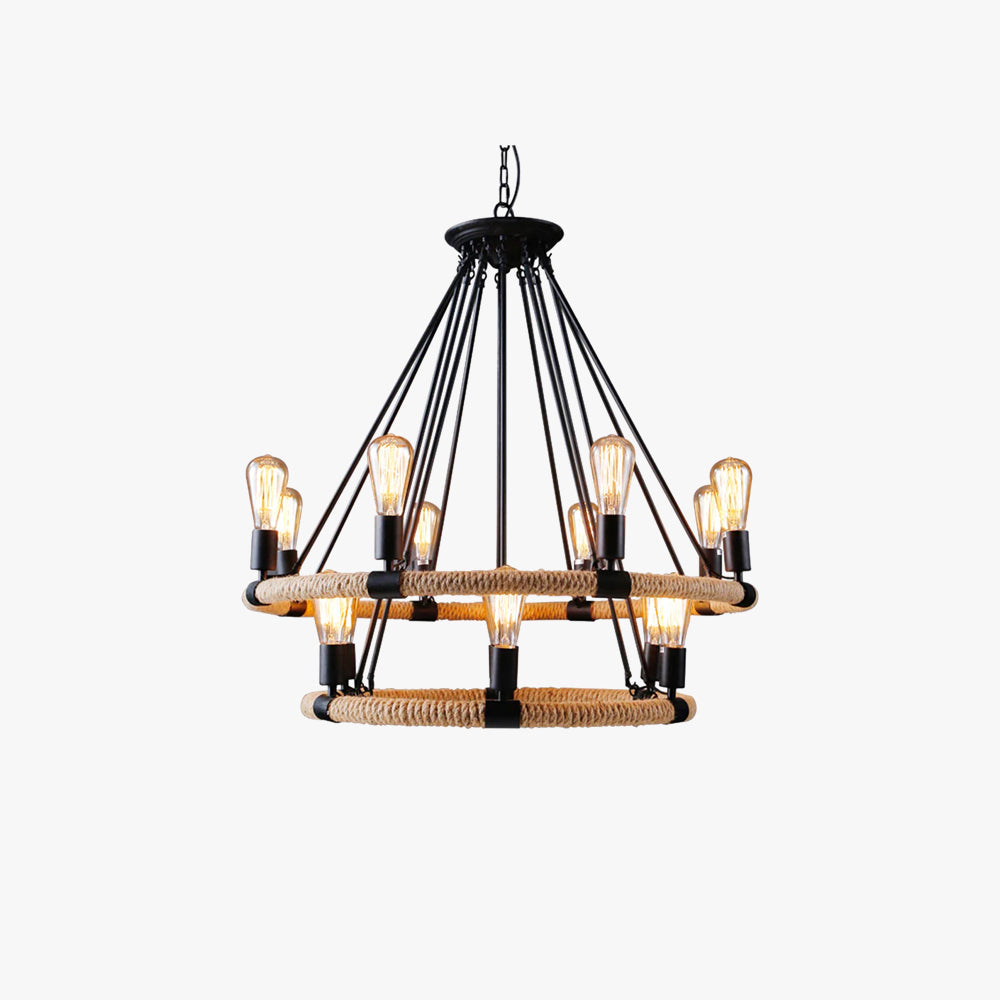 Epoch Design LED Pendelleuchte Schwarz Metall Esszimmer/Wohnzimmer