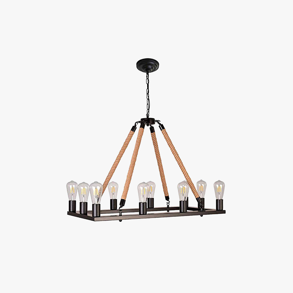 Epoch Design LED Vintage Industrie Pendelleuchte Metall Restaurant Bar