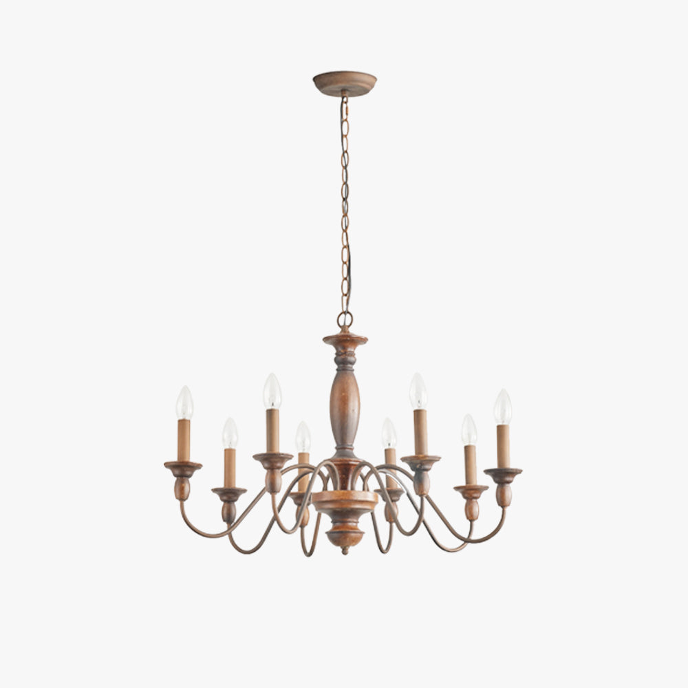Silva Industrial Design LED Pendelleuchte Innen aus Holz&Metall
