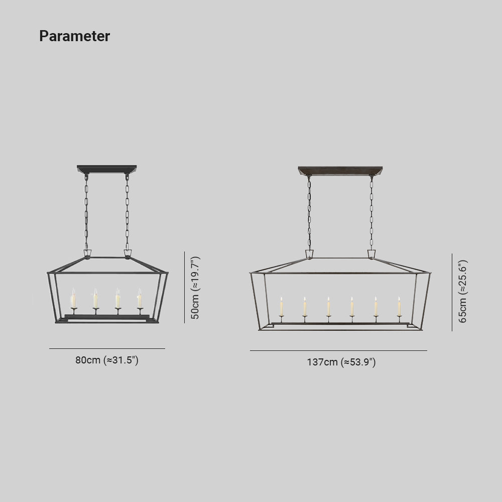 Silva Vintage Design LED PendelleuchteMetall Wohnzimmer/Restaurant