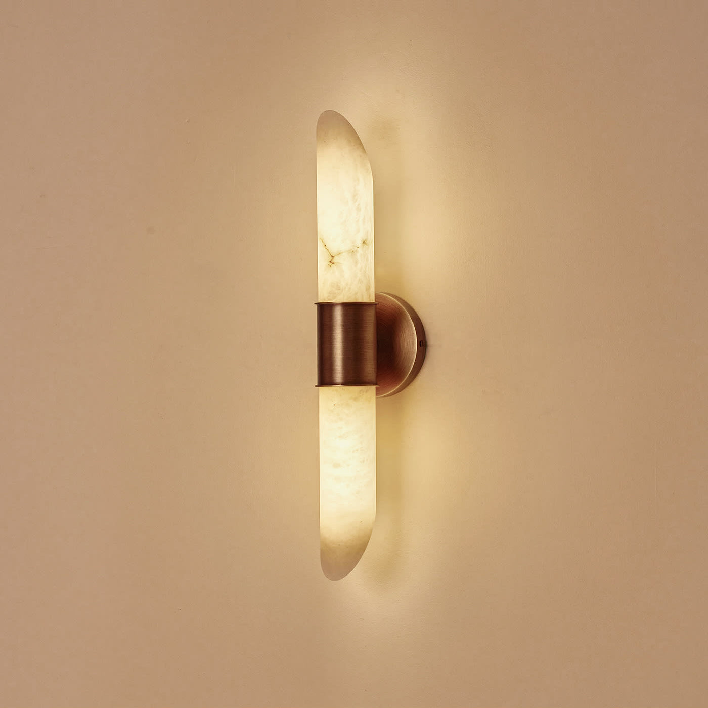 Elsolor Modern Minimalist Alabaster Wall Lamp - Letslighting
