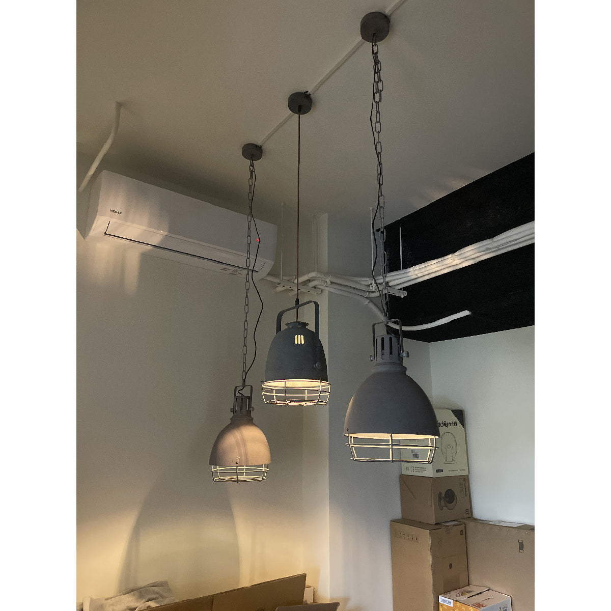 Evvynen Vintage Industrial Pendant Light-Letslighting