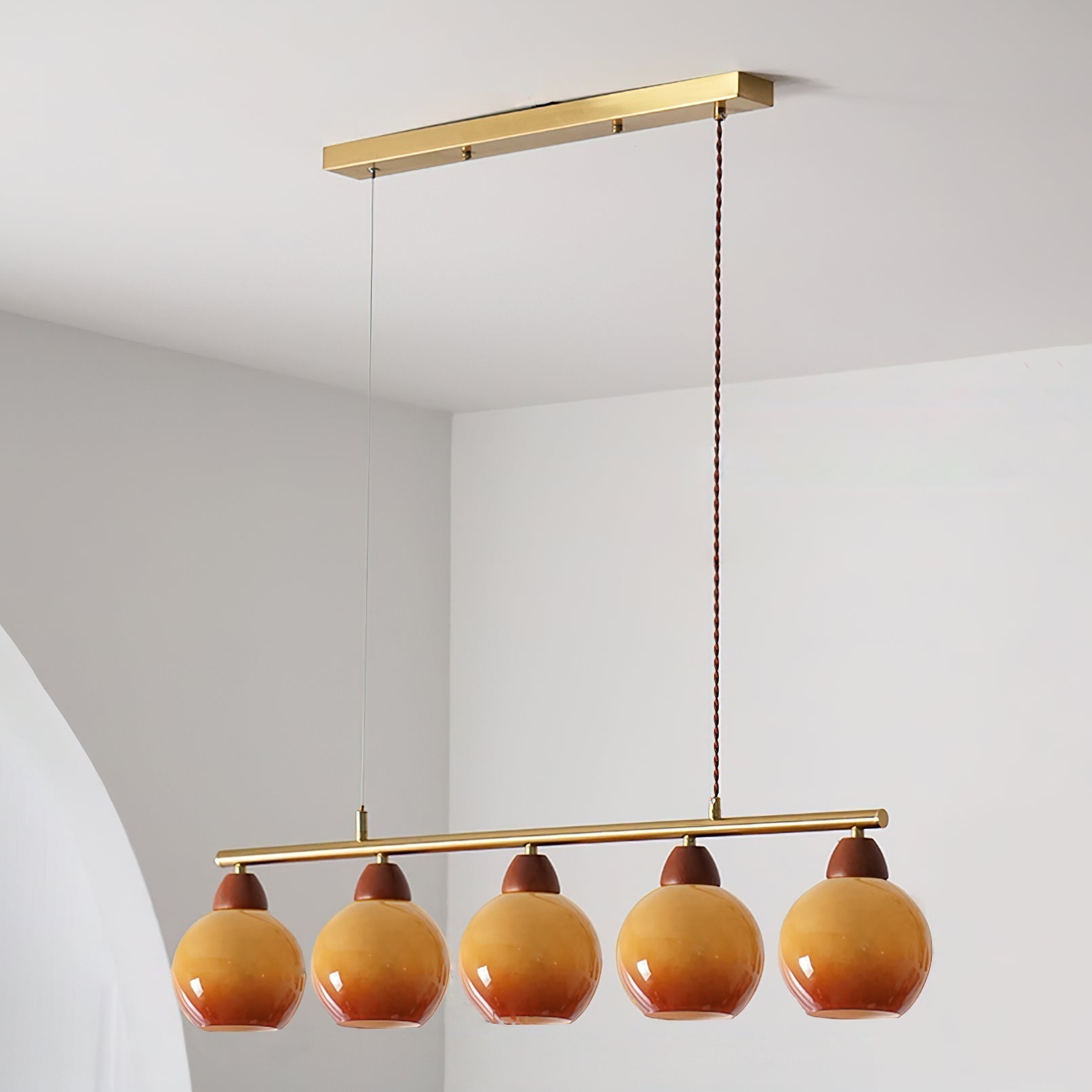 Amara Moderner Glas-Kronleuchter-Letslighting