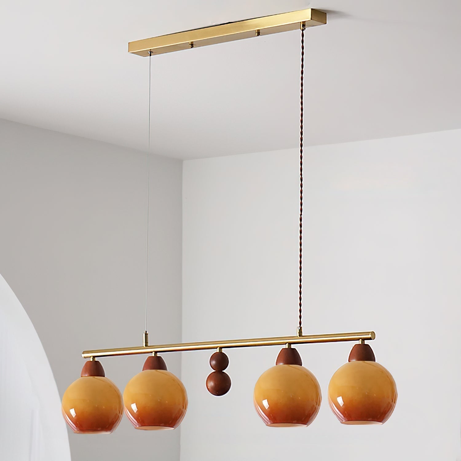 Amara Moderner Glas-Kronleuchter-Letslighting
