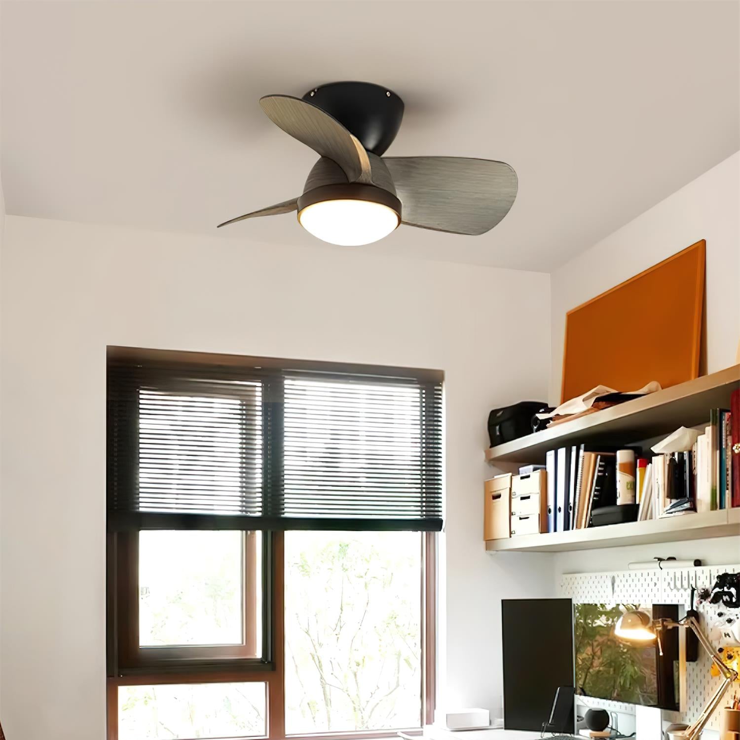 Detailansicht der ABS-Flügel am Ventra Deckenventilator