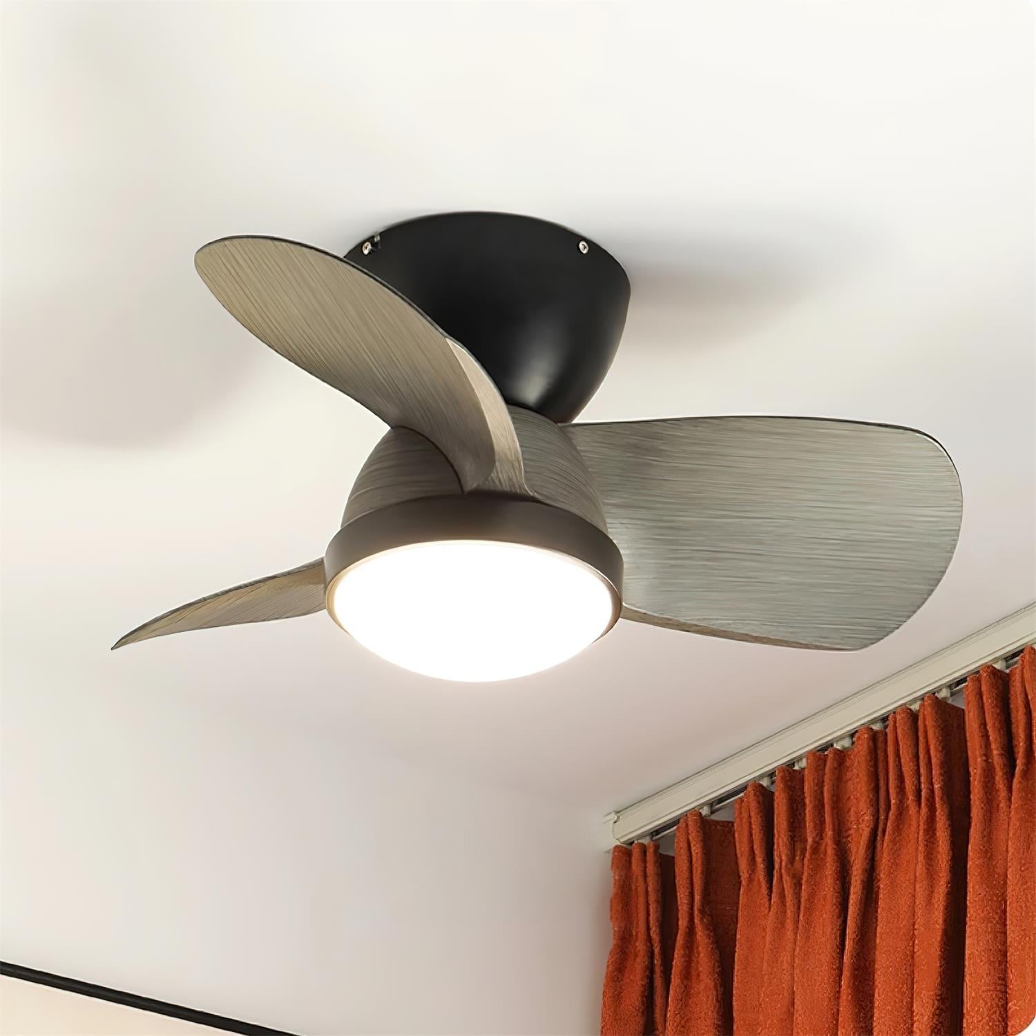 Seitenansicht des modernen Ventra Deckenventilators