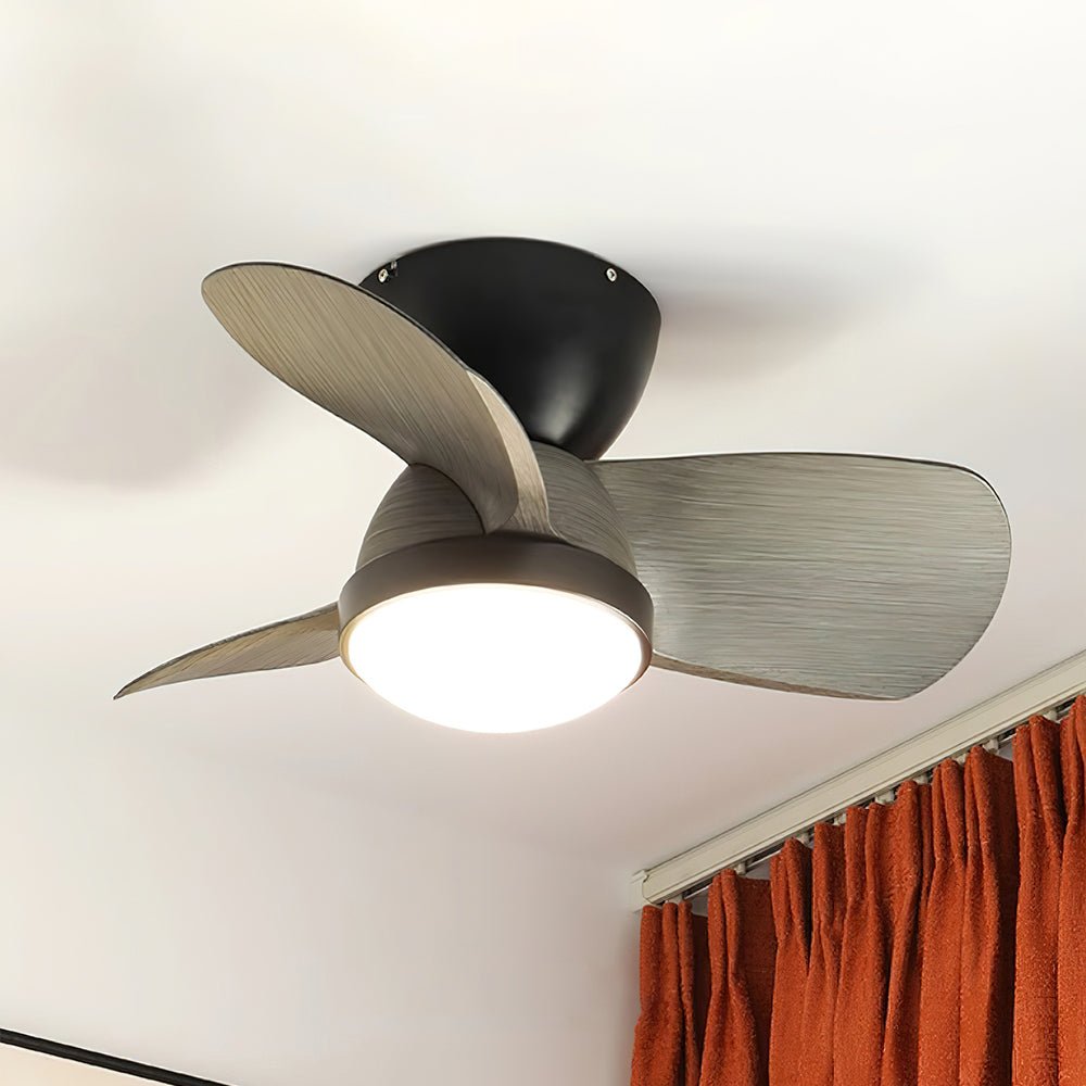 Ventra Moderne Holz-Deckenventilatorleuchte
