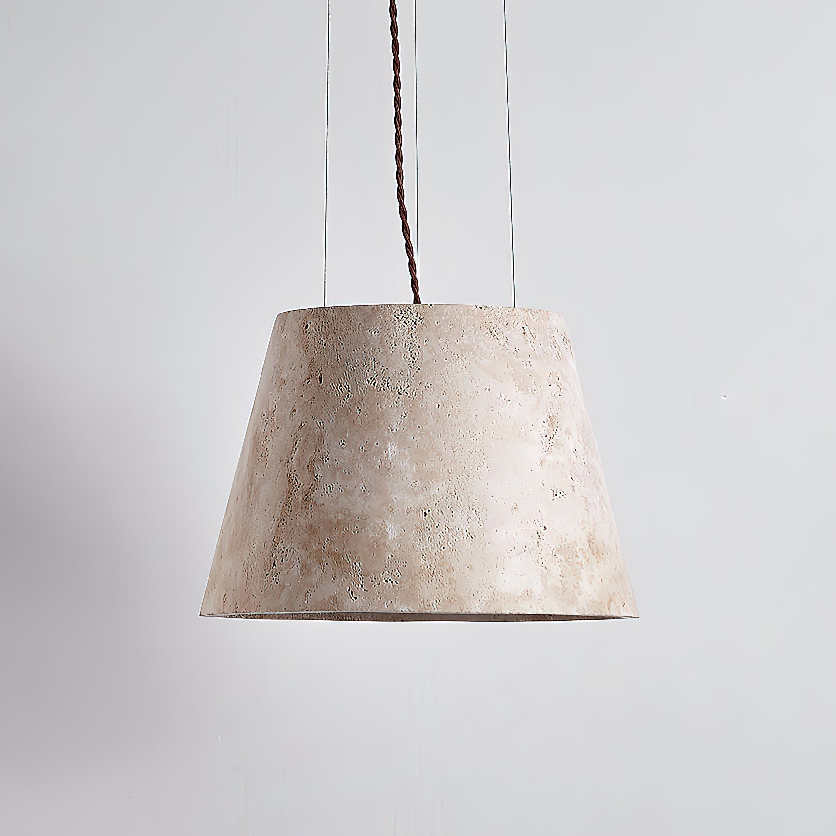 Ovelir Modern Minimalist Travertine Pendant Lamp - Letslighting