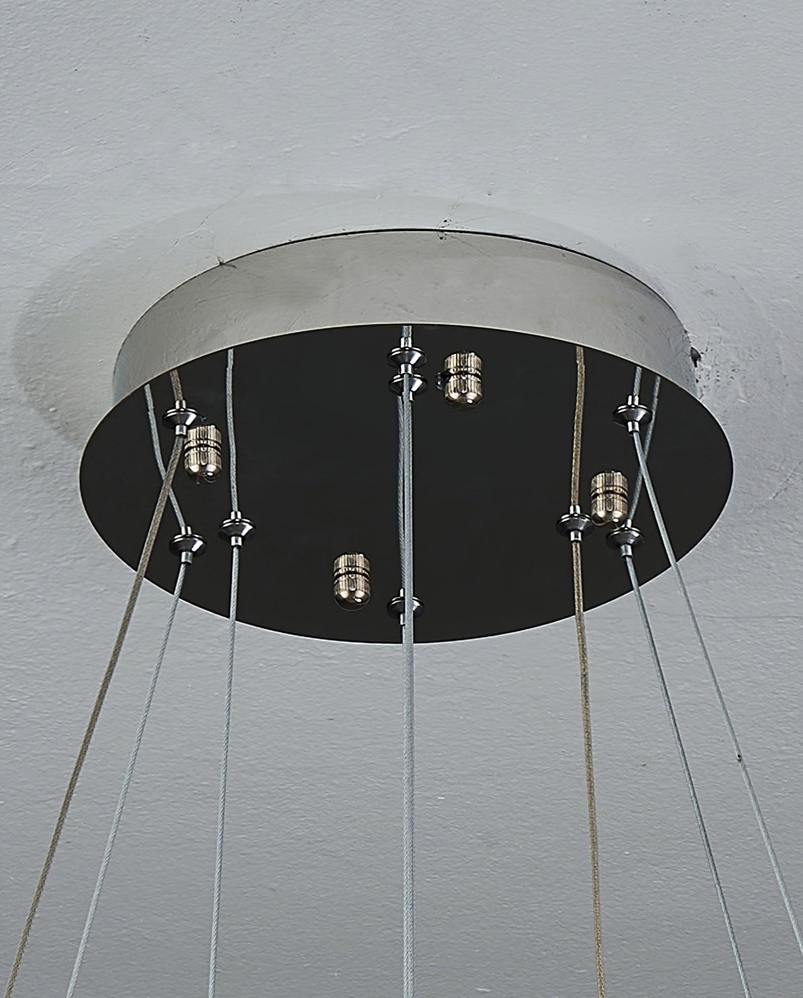 Lustra Geometrischer Kristall-Lüster LED Elegant-Letslighting