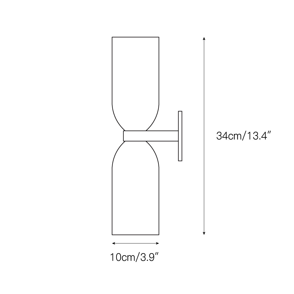 Mycarion Modern Minimalist Alabaster Wall Lamp - Letslighting