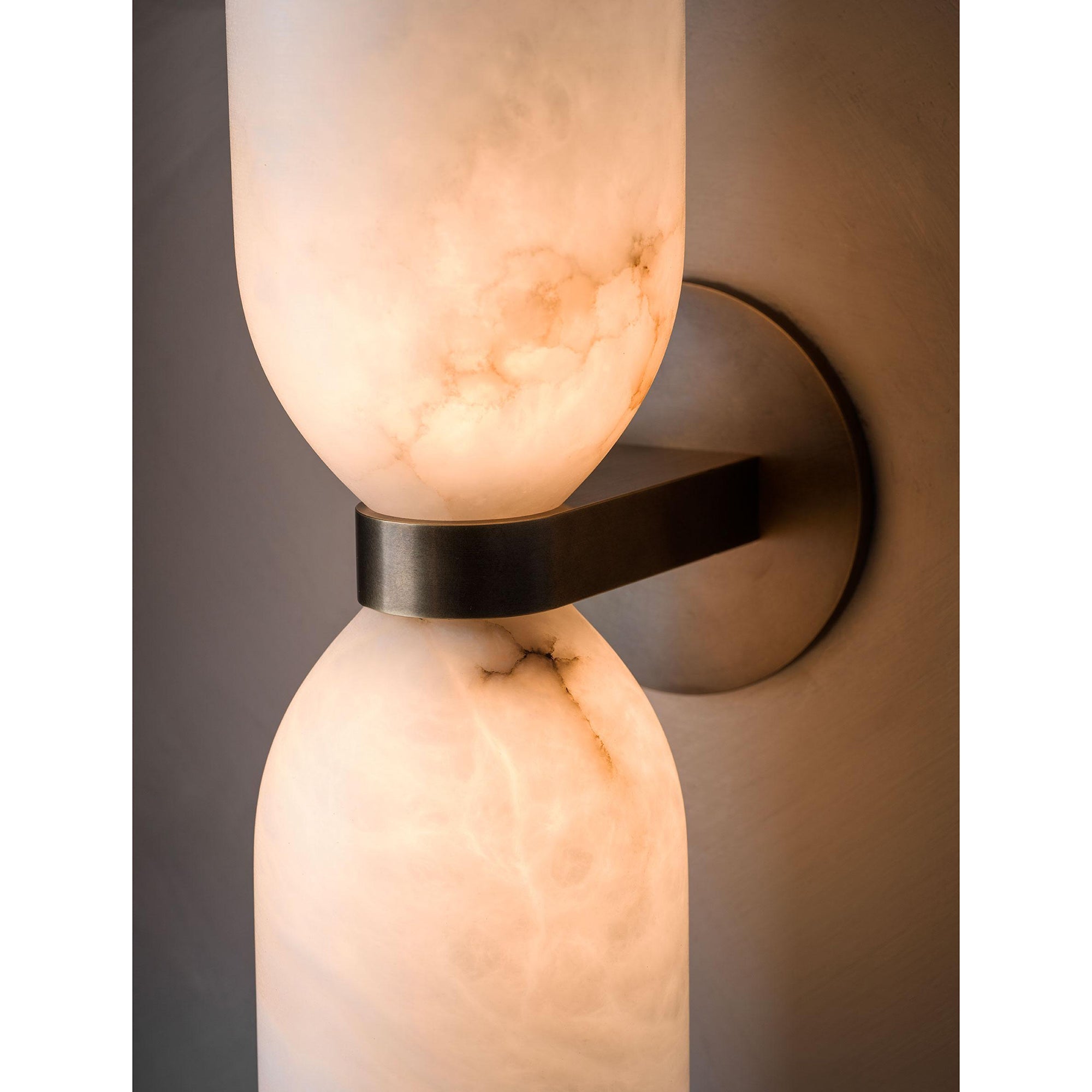 Mycarion Modern Minimalist Alabaster Wall Lamp - Letslighting