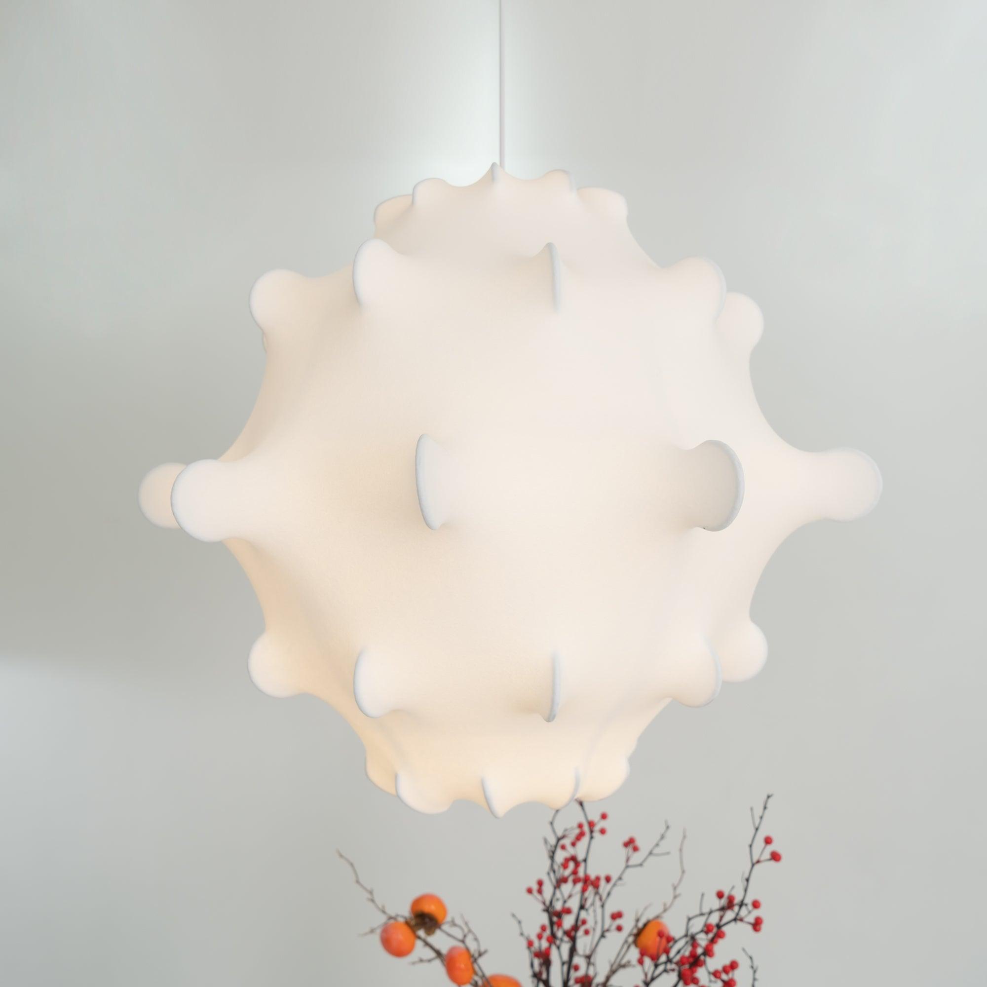 Lumina Zeitgemäß Seide Pendelleuchte Lampe-Letslighting