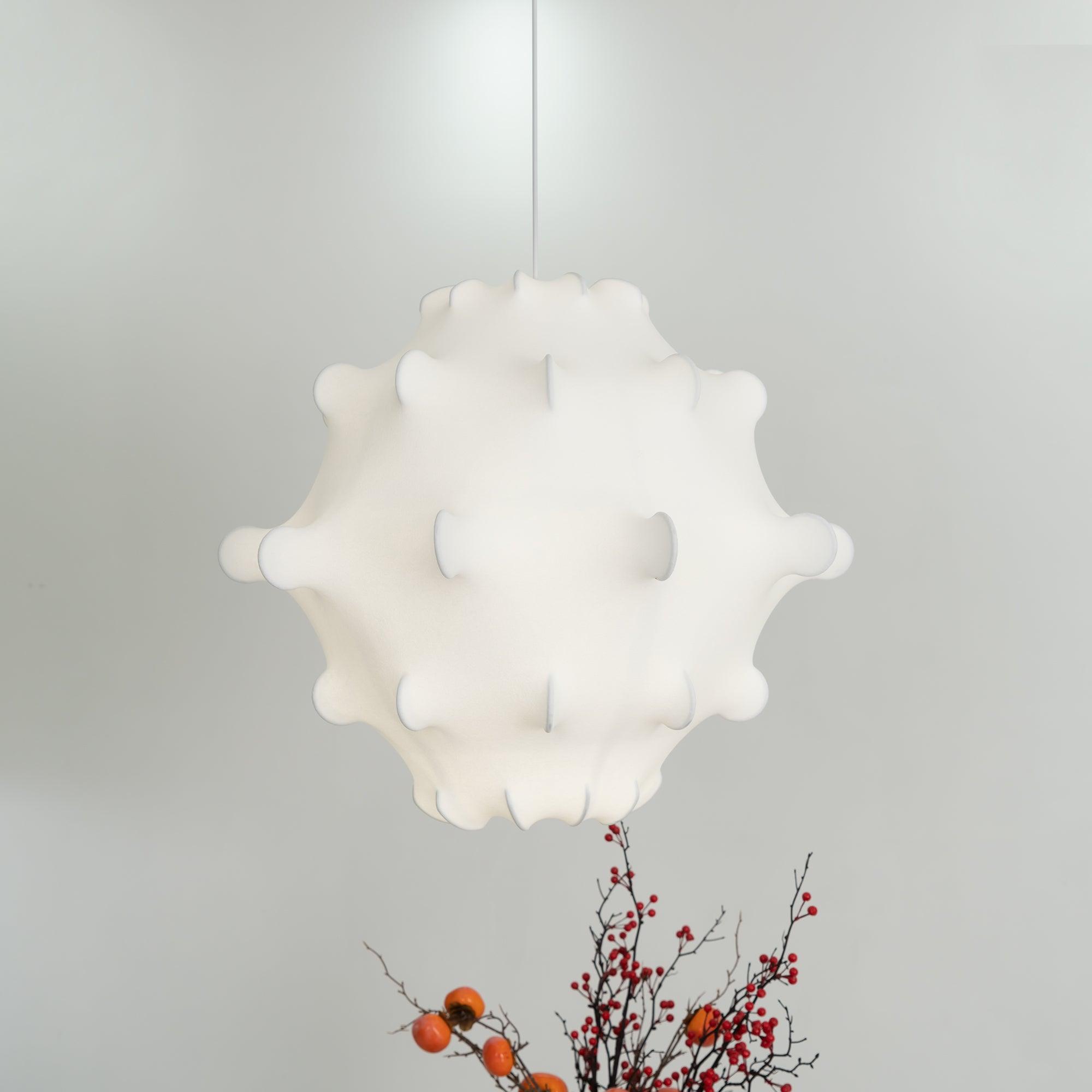 Lumina Zeitgemäß Seide Pendelleuchte Lampe-Letslighting