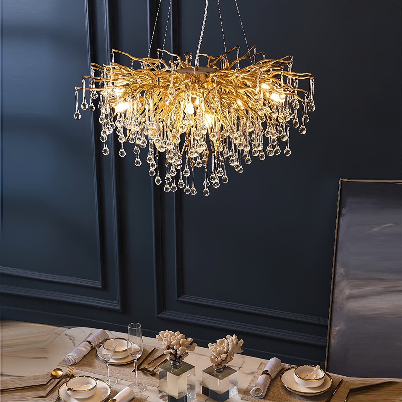 Hephaestus Chandelier Tassel Luxury-Letslighting