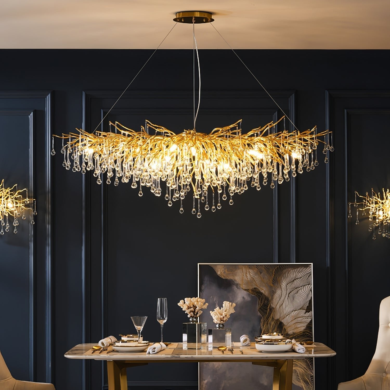 Hephaestus Chandelier Tassel Luxury-Letslighting