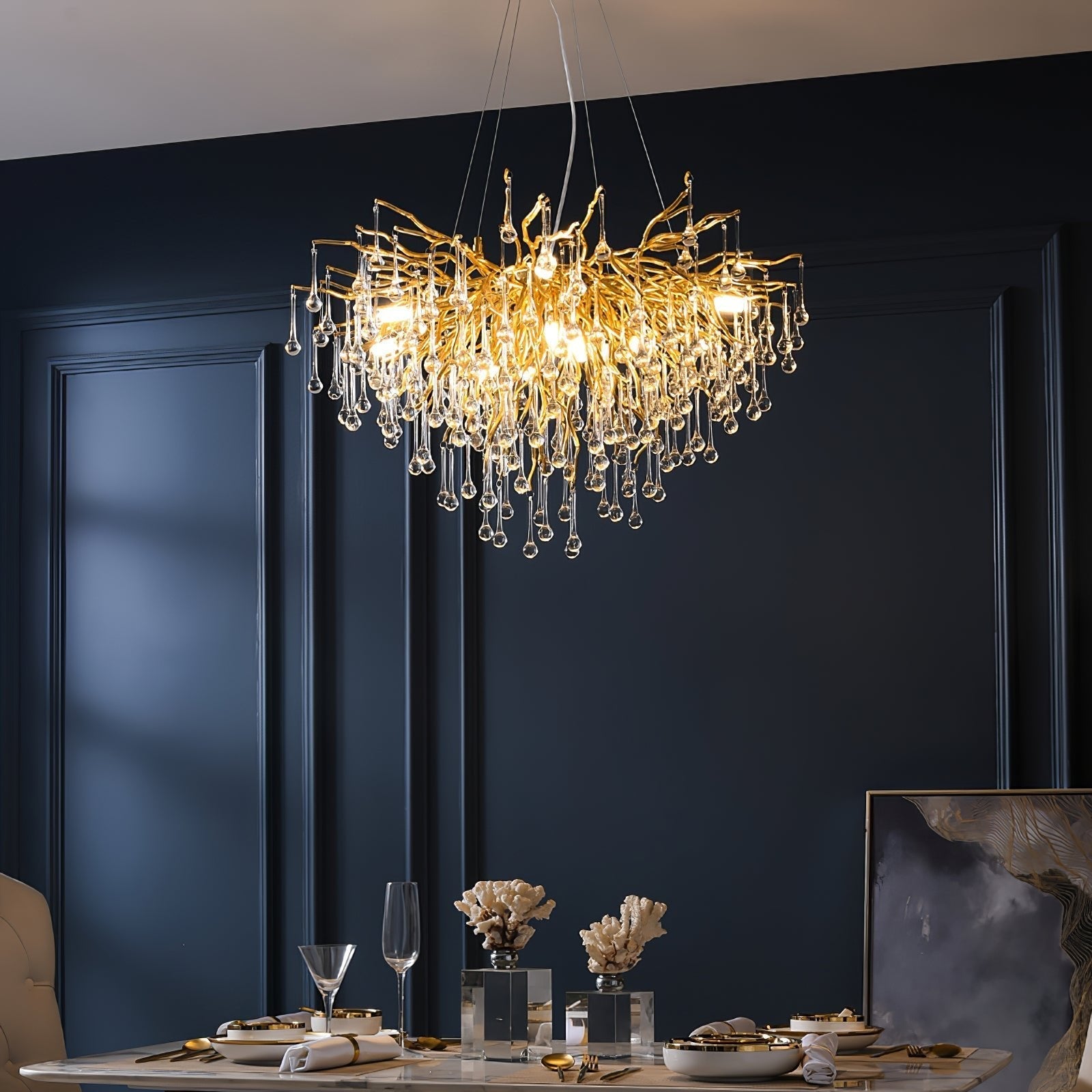 Hephaestus Chandelier Tassel Luxury-Letslighting