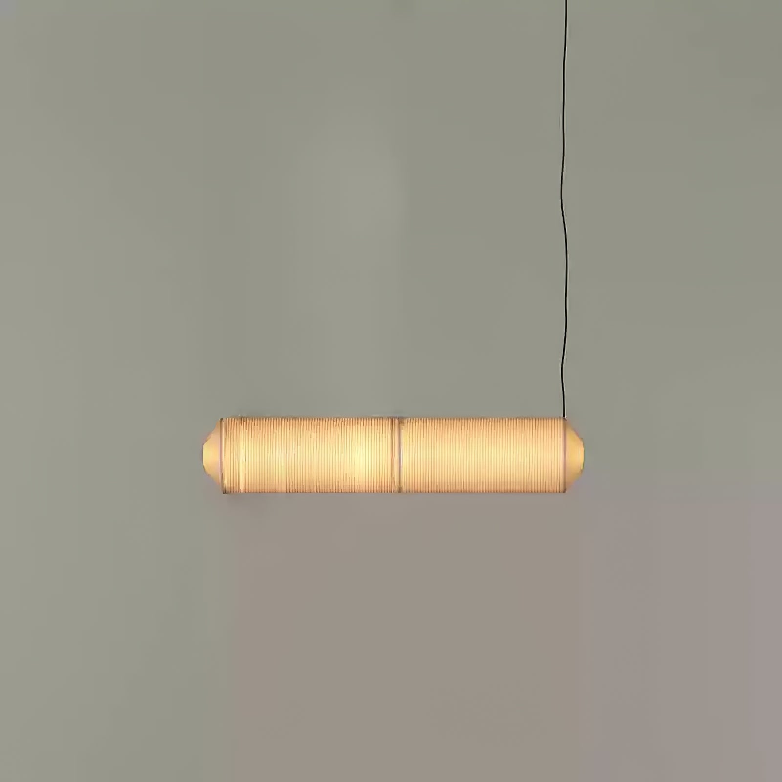 Citheis Modern Minimalist Natural Mulberry Silk Metal Pendant Lamp - Blowlighting