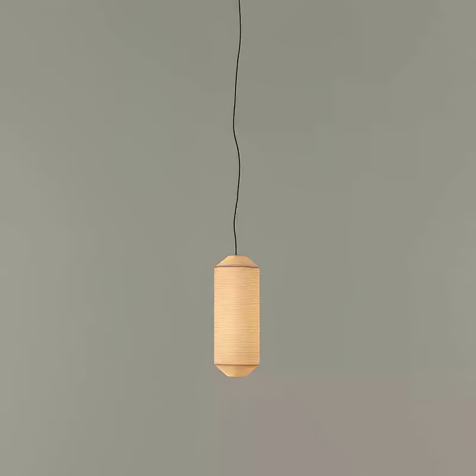 Citheis Modern Minimalist Natural Mulberry Silk Metal Pendant Lamp - Blowlighting