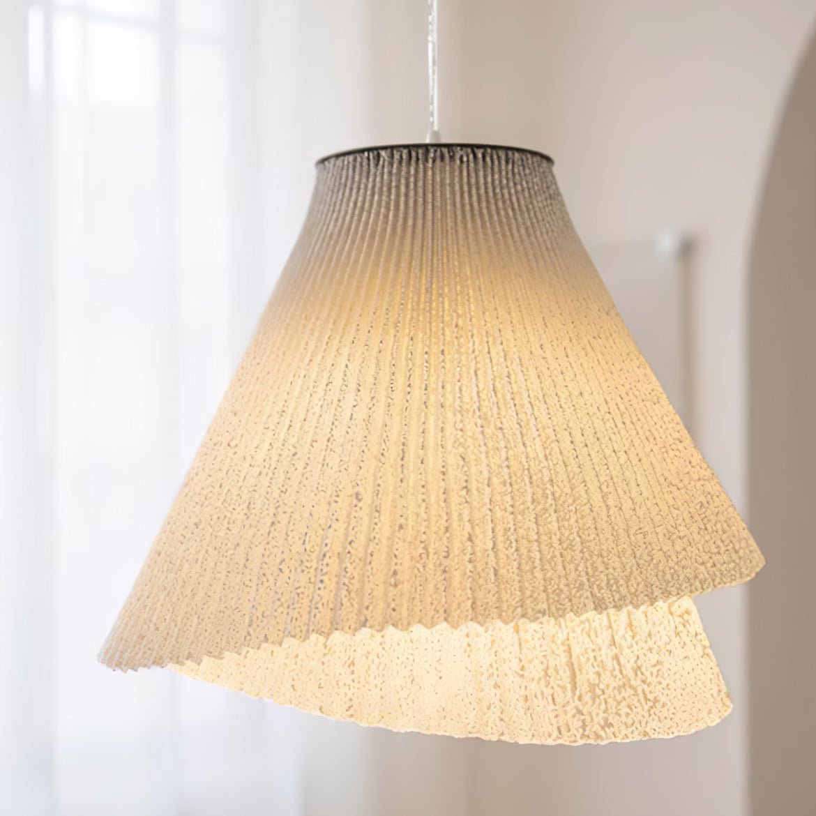 Viora Stahl Vintage Pendelleuchte-Letslighting