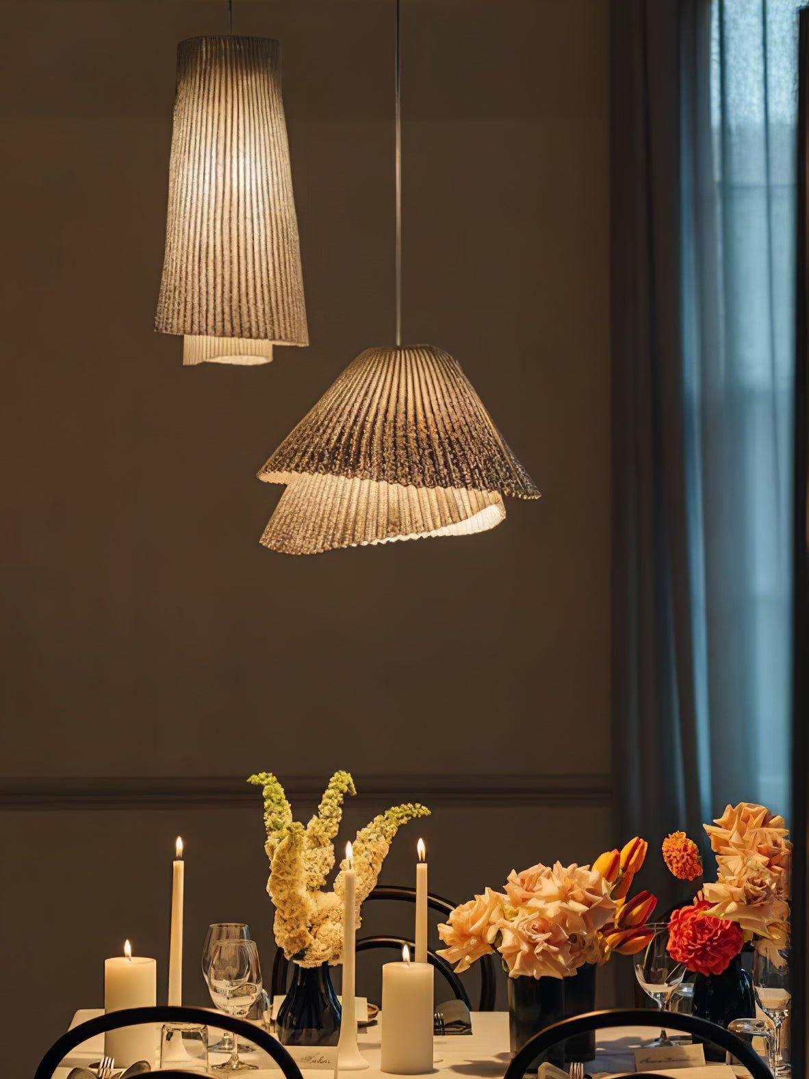 Viora Stahl Vintage Pendelleuchte-Letslighting