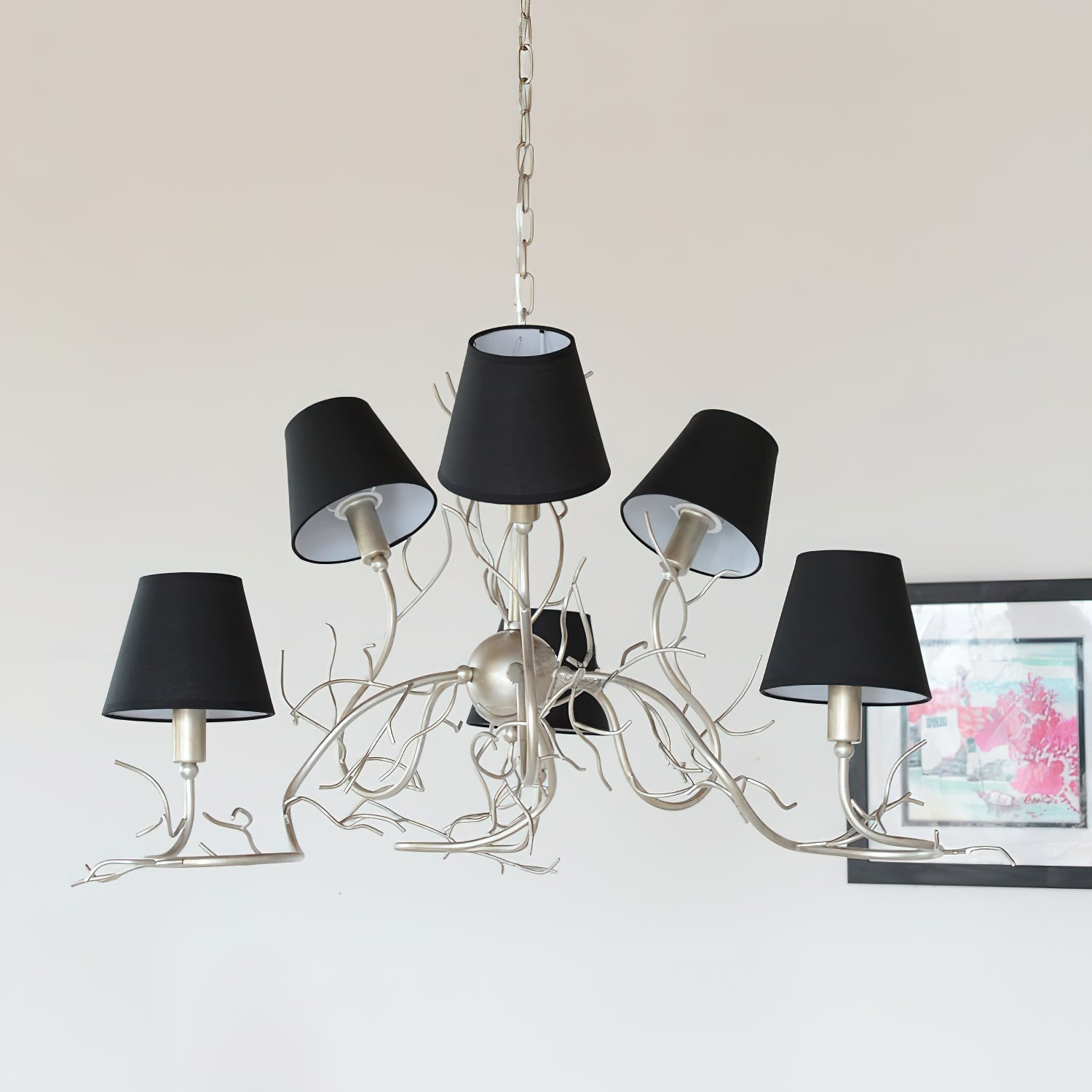 Olsolan Postmoderner Luxus-Kristall-Kronleuchter aus Stoff-Letslighting
