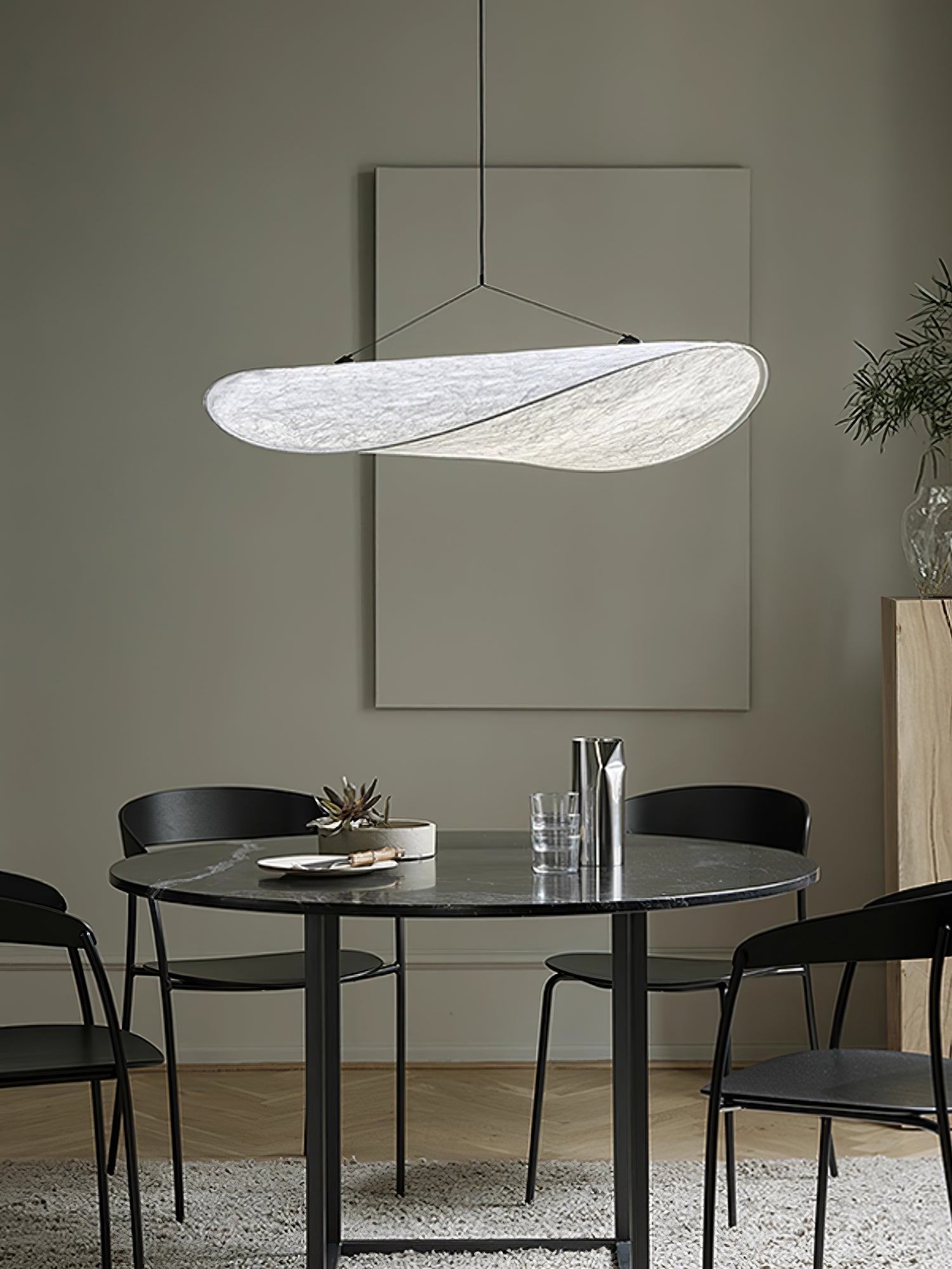 Tense Tyvek Pendant Lamp - Blowlighting