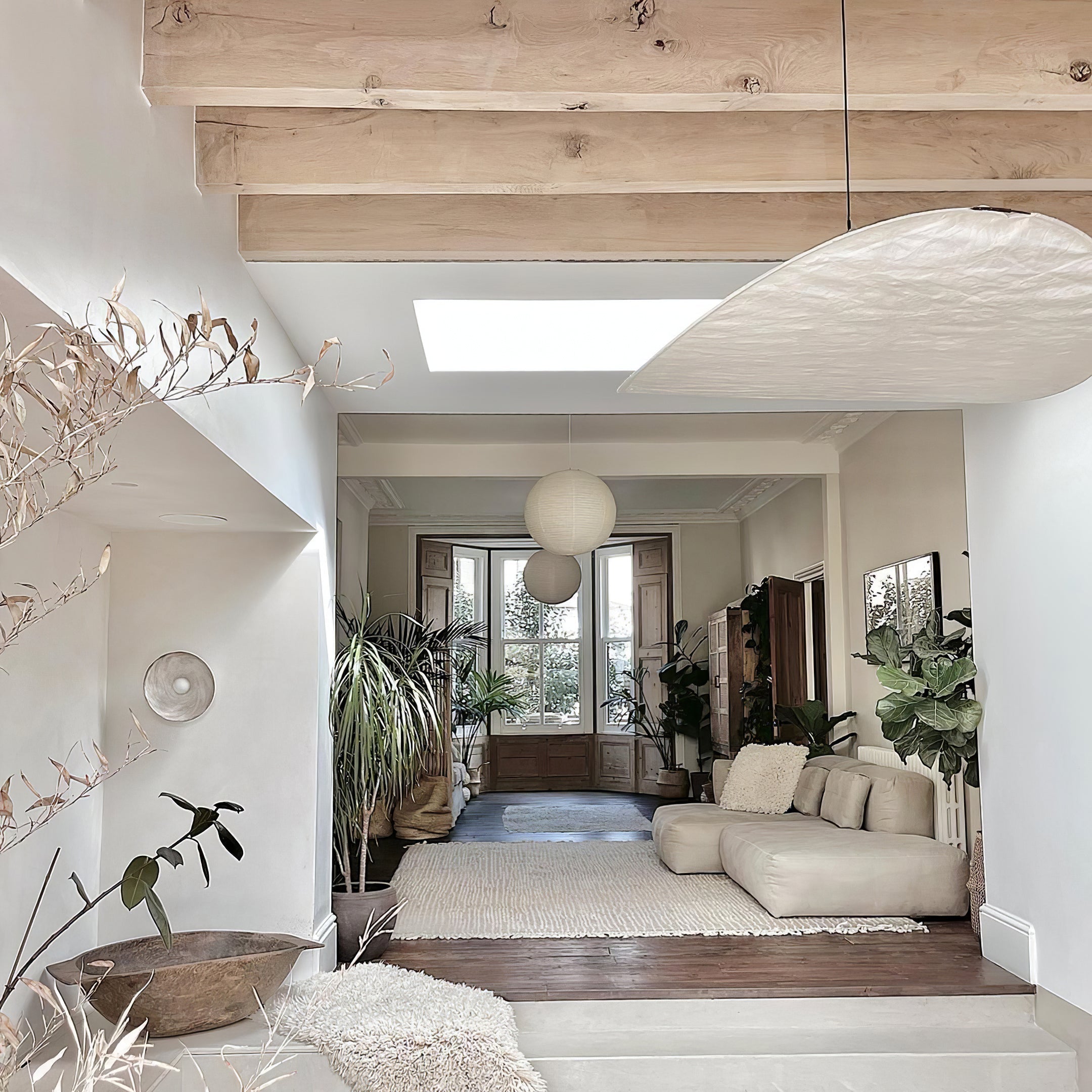 Tense Tyvek Pendant Lamp - Blowlighting