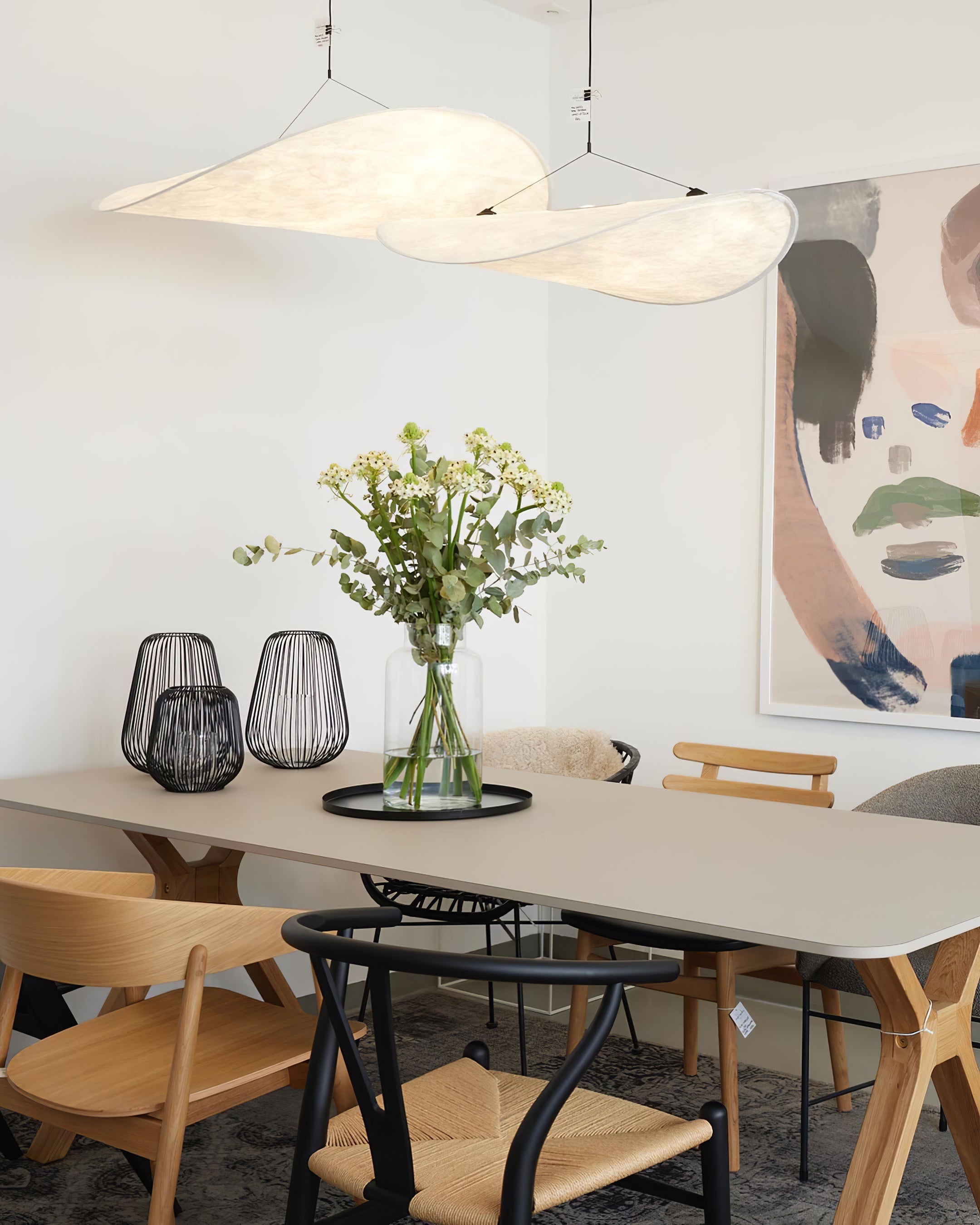 Tense Tyvek Pendant Lamp - Blowlighting