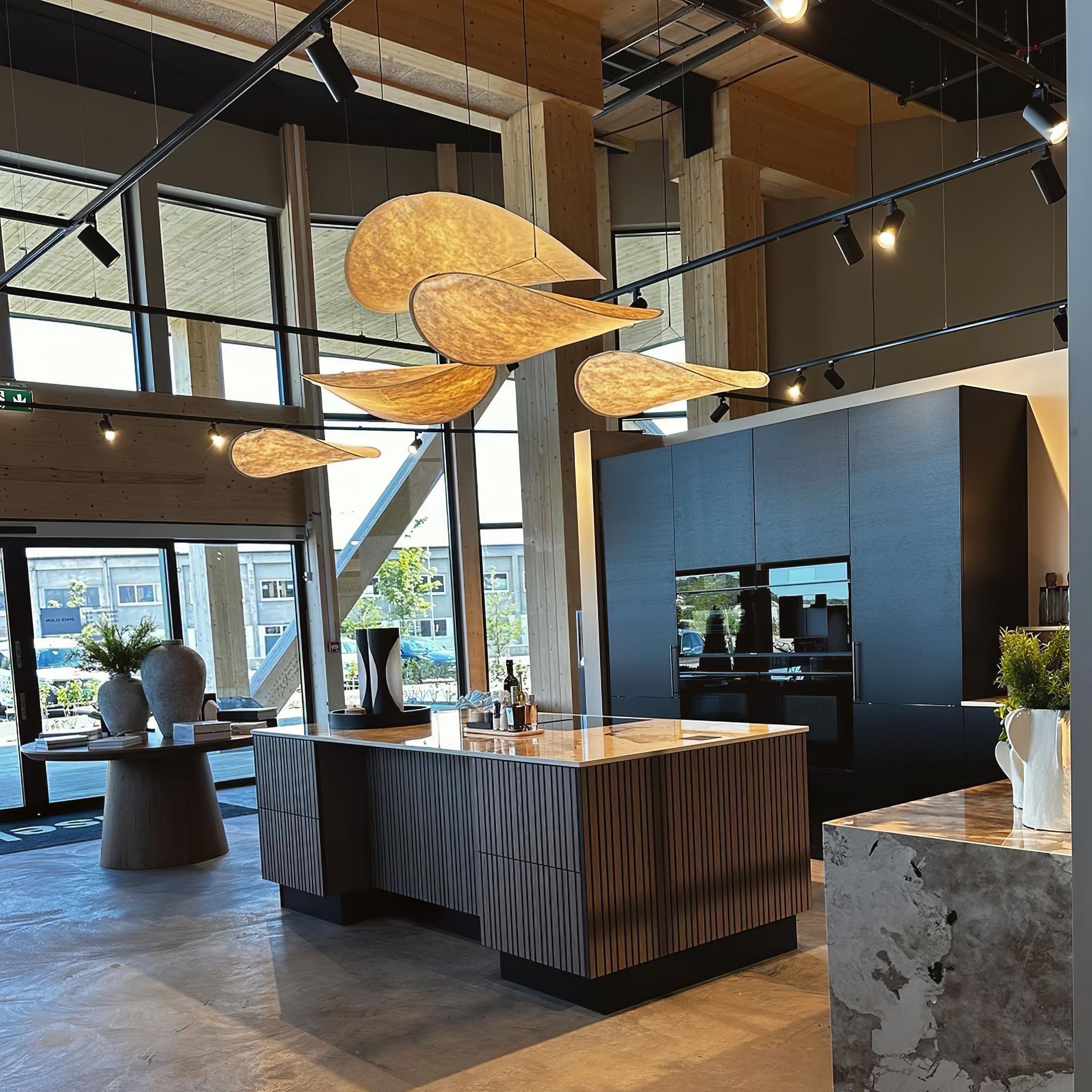 Tense Tyvek Pendant Lamp - Blowlighting