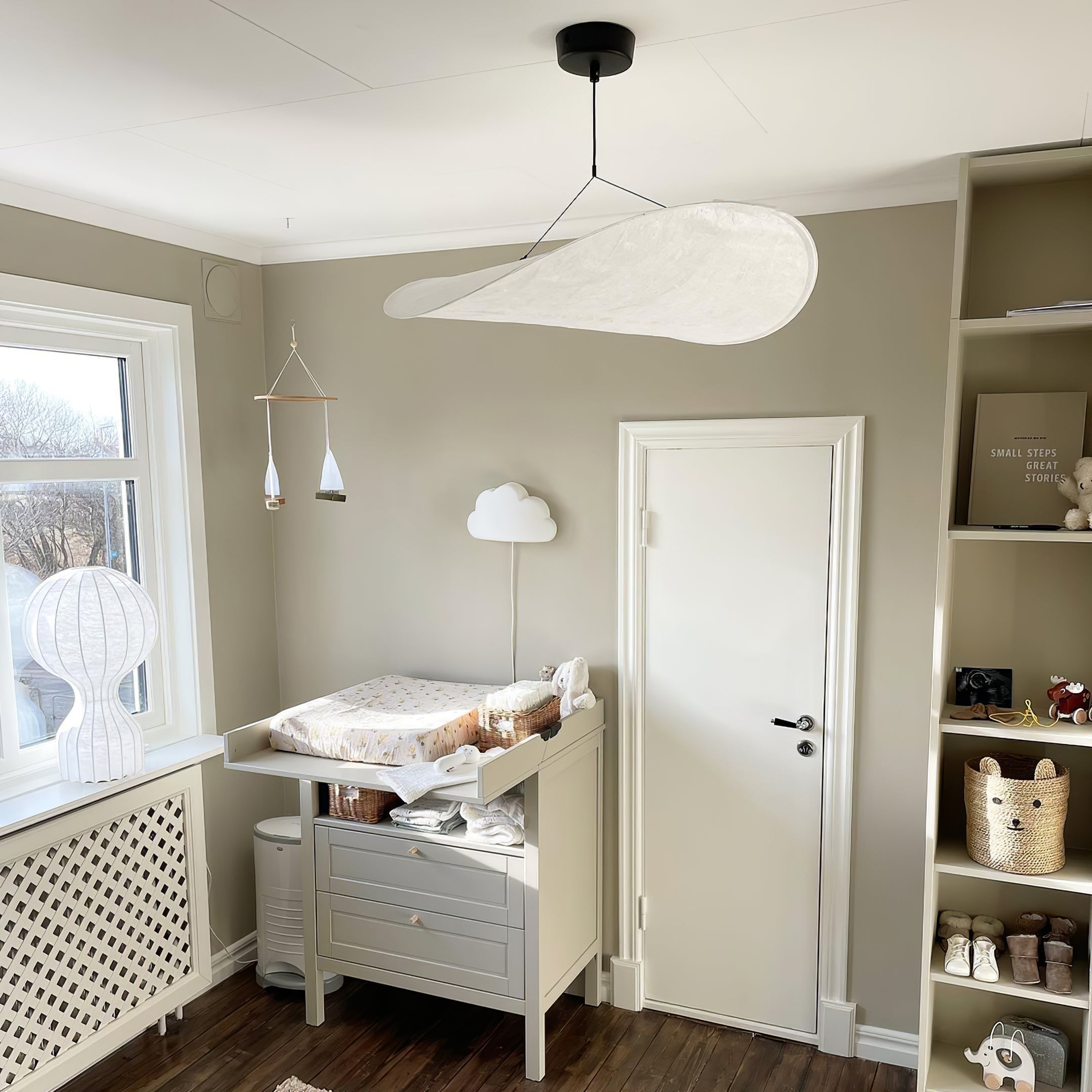 Tense Tyvek Pendant Lamp - Blowlighting