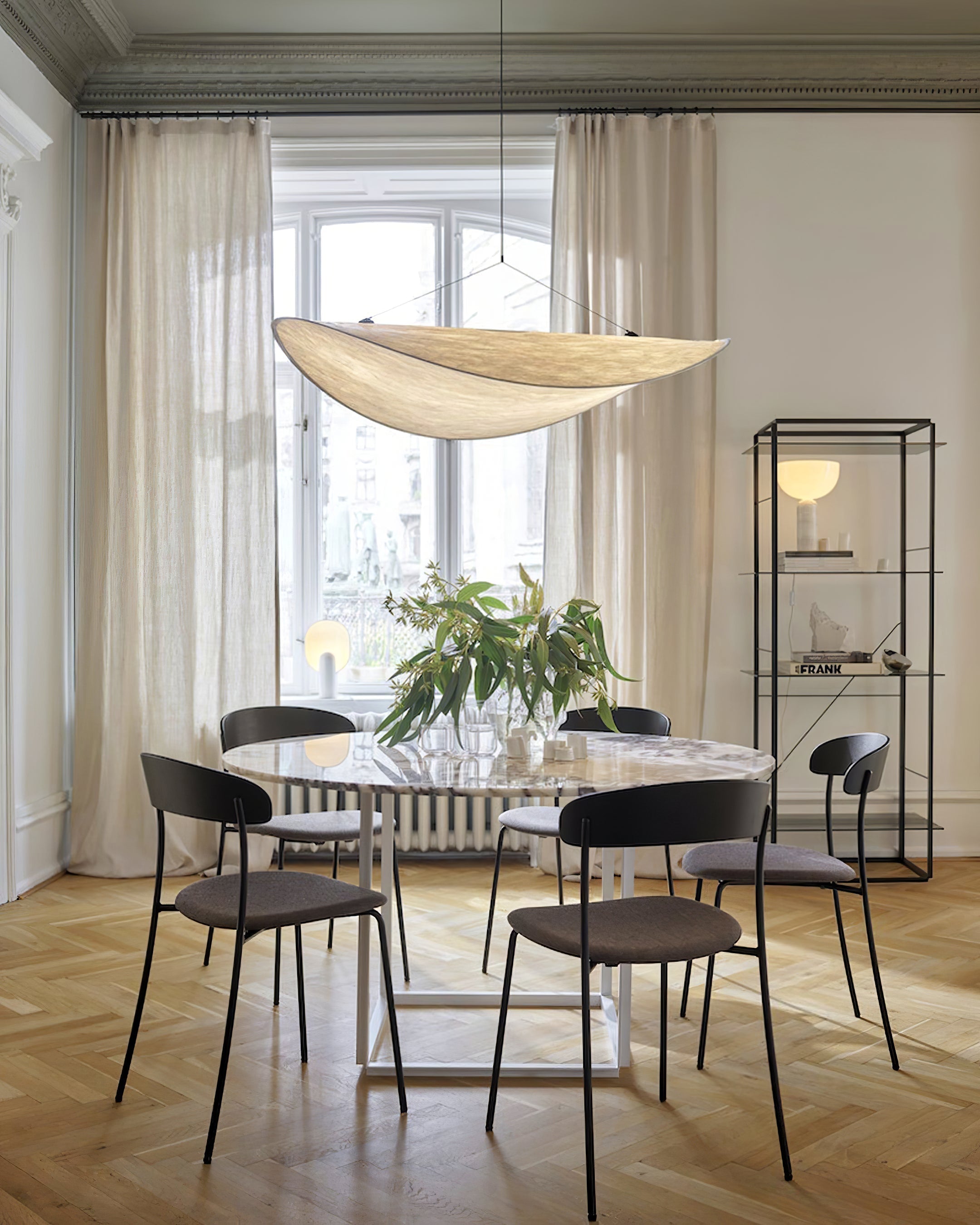 Tense Tyvek Pendant Lamp - Blowlighting