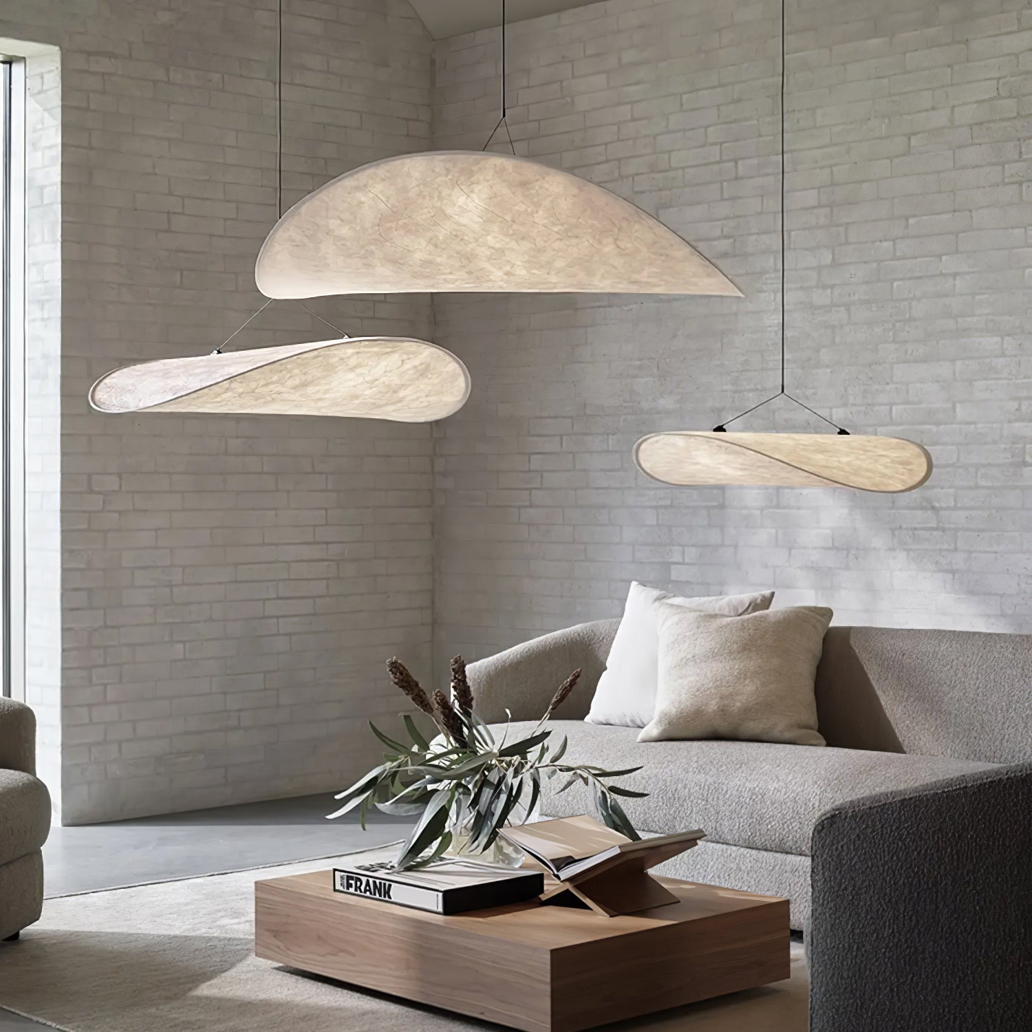 Tense Tyvek Pendant Lamp - Blowlighting