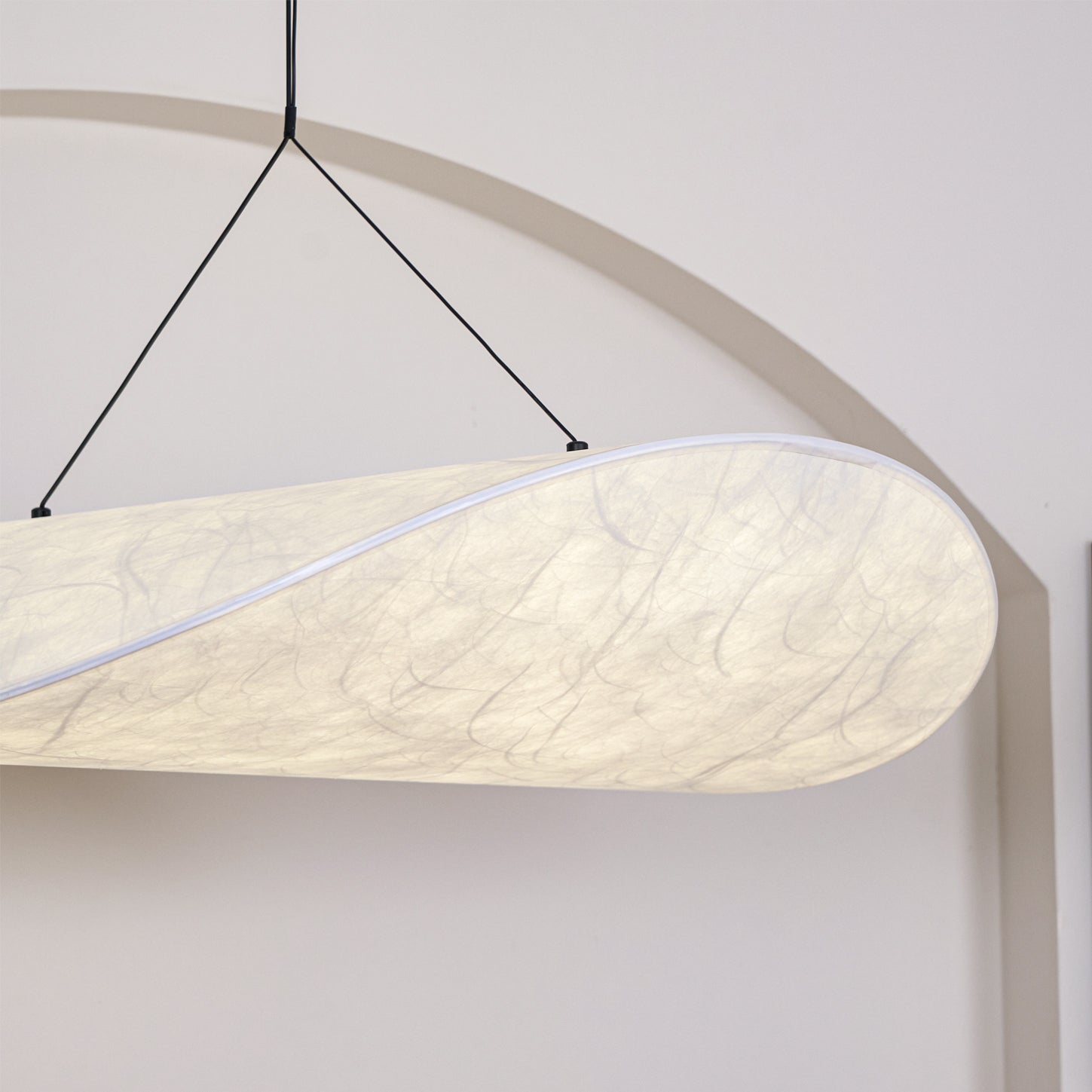 Vela Minimalistisch Seide Pendelleuchte Leuchte-Letslighting