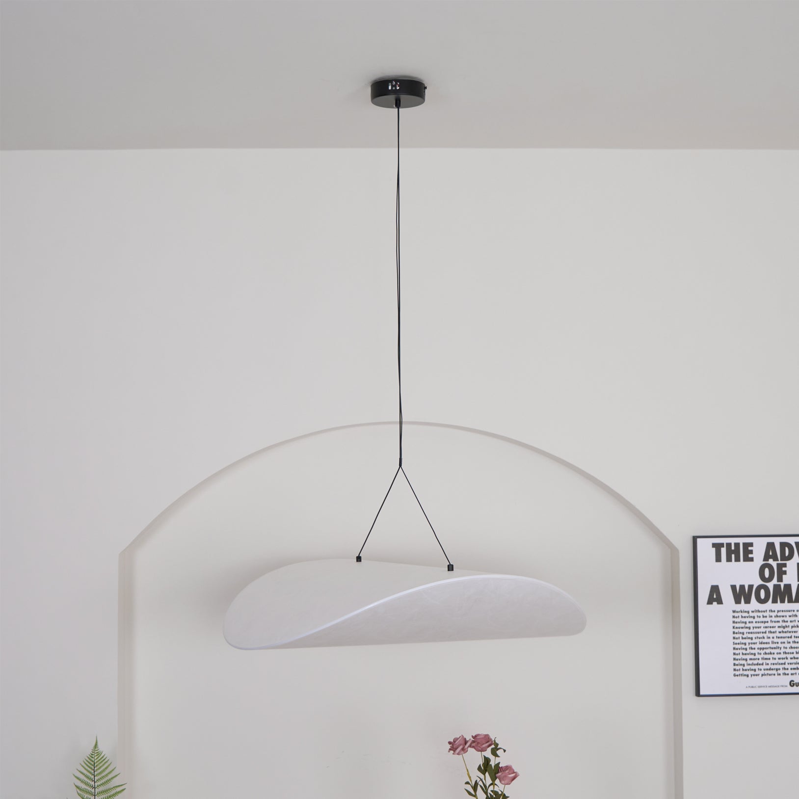 Vela Minimalistisch Seide Pendelleuchte Leuchte-Letslighting
